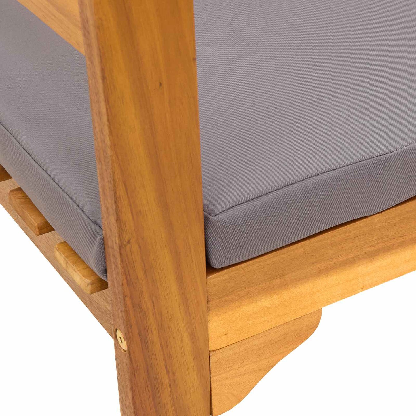 vidaXL παγκάκι Φυσικό λάδι φινιρίσματος 68,5 x 46 x 82,5 εκ