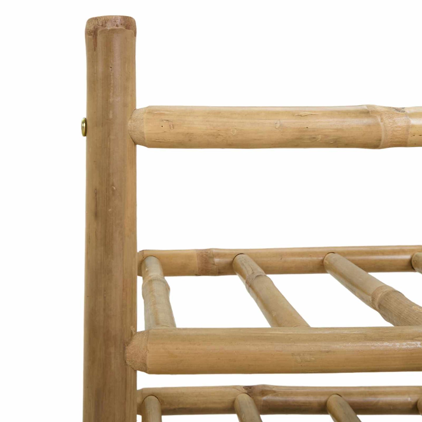 vidaXL Ράφι Κρασιού Φυσικό 57 x 29,5 x 36 εκ. Μπαμπού