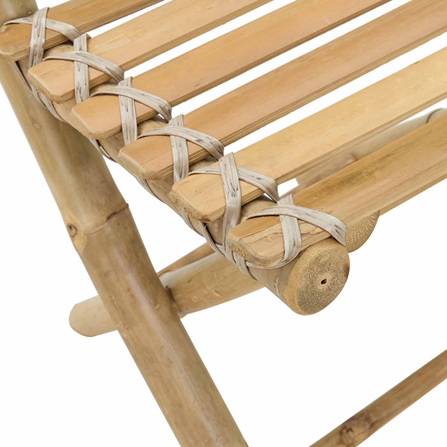vidaXL Καρέκλα Κήπου 4 pcs Φυσικό 42 x 53 x 90 εκ Μπαμπού