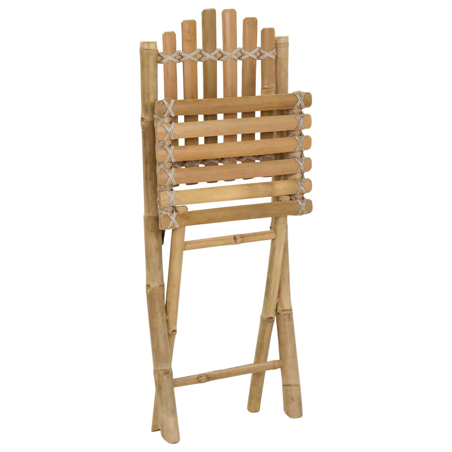 vidaXL Καρέκλα Κήπου 4 pcs Φυσικό 42 x 53 x 90 εκ Μπαμπού