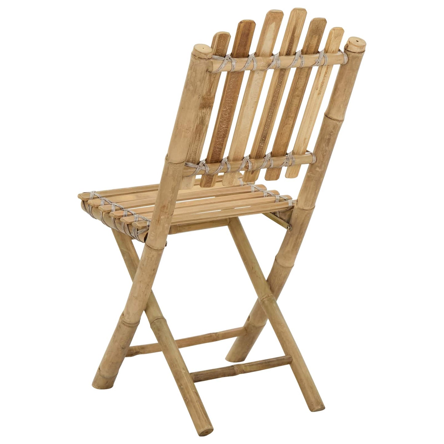 vidaXL Καρέκλα Κήπου 4 pcs Φυσικό 42 x 53 x 90 εκ Μπαμπού
