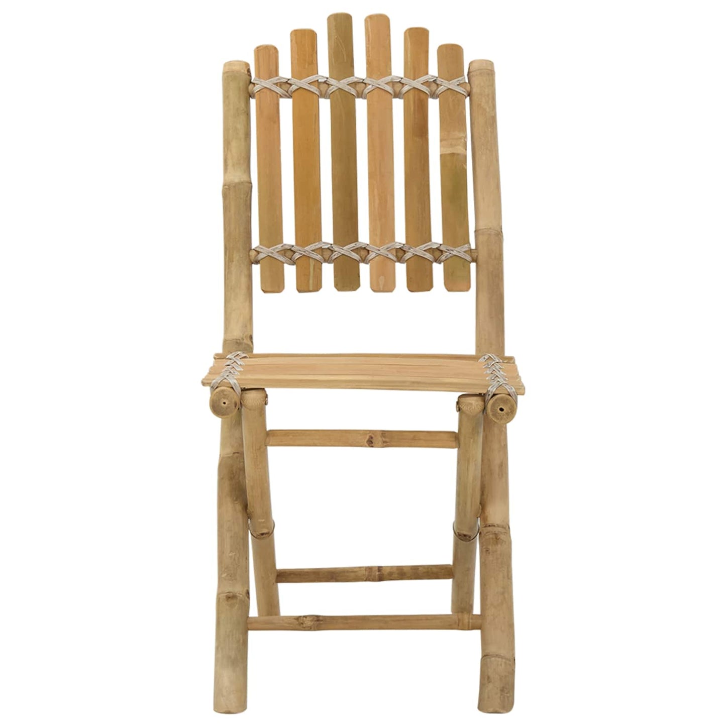 vidaXL Καρέκλα Κήπου 4 pcs Φυσικό 42 x 53 x 90 εκ Μπαμπού