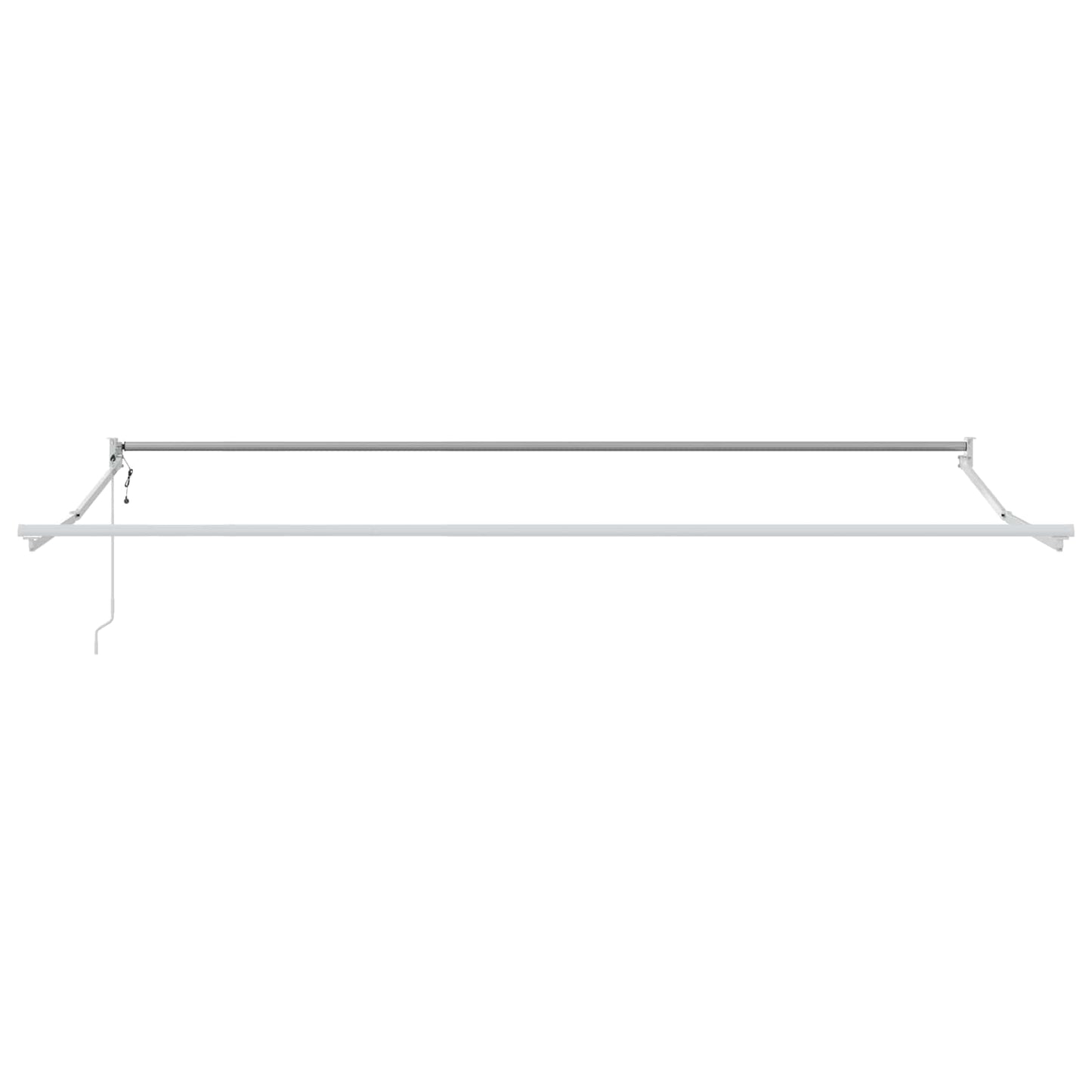 vidaXL Electric Awning Frame 4 x 2 m Λευκό