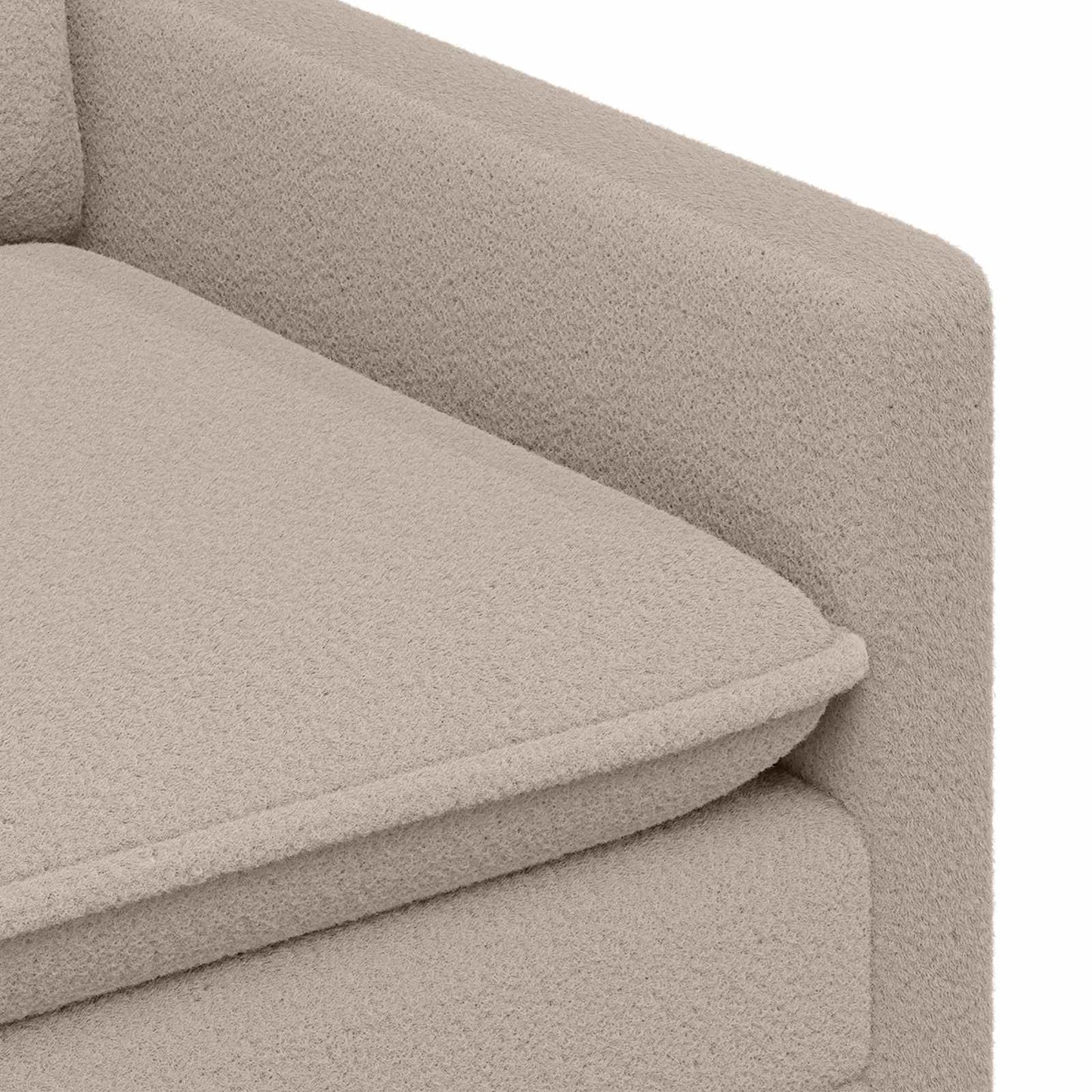vidaXL Καναπές Ανοιχτό γκρι 76 x 81 x 87,5 εκ Ύφασμα