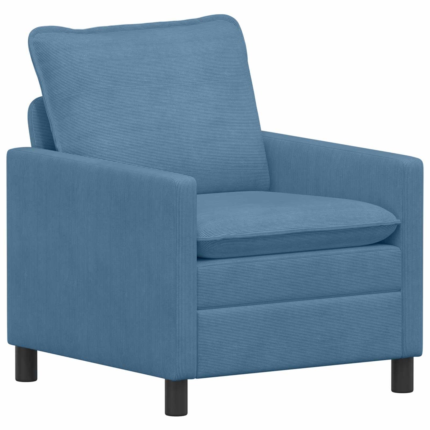 vidaXL Καναπές Μπλε 76 x 81 x 87,5 εκ Ύφασμα