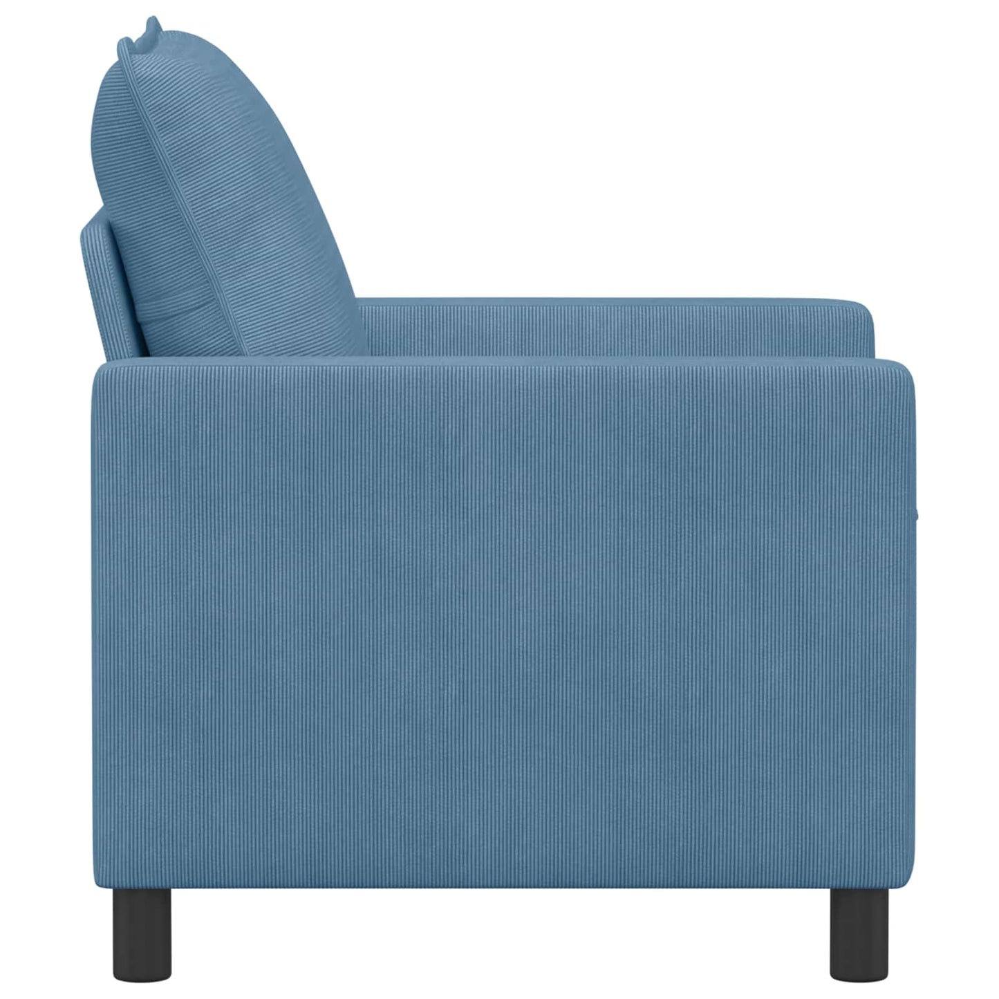 vidaXL Καναπές Μπλε 76 x 81 x 87,5 εκ Ύφασμα