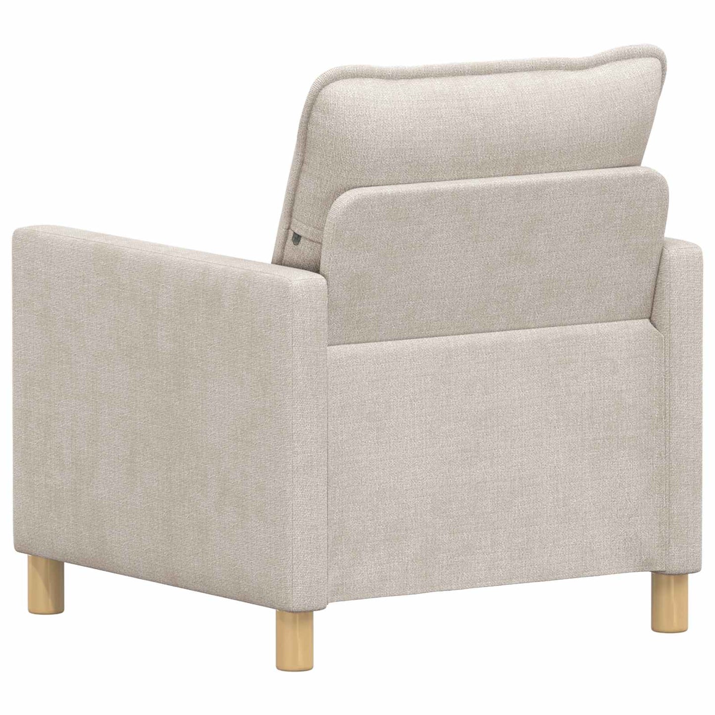 vidaXL Καναπές Κρεμ 76 x 81 x 87,5 εκ Πολυεστέρας