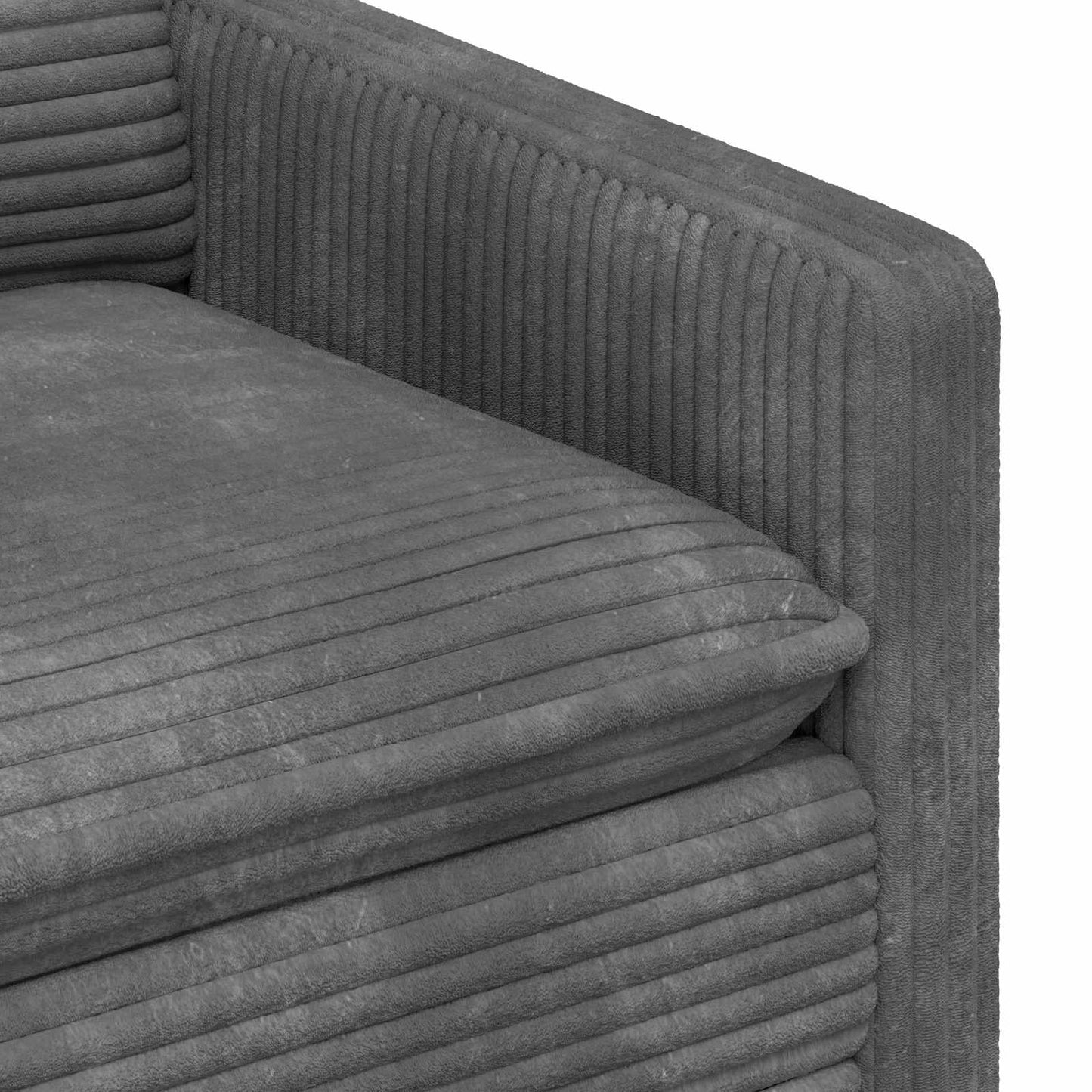 vidaXL Καναπές Ανοιχτό γκρι 76 x 81 x 87,5 εκ Πολυεστέρας