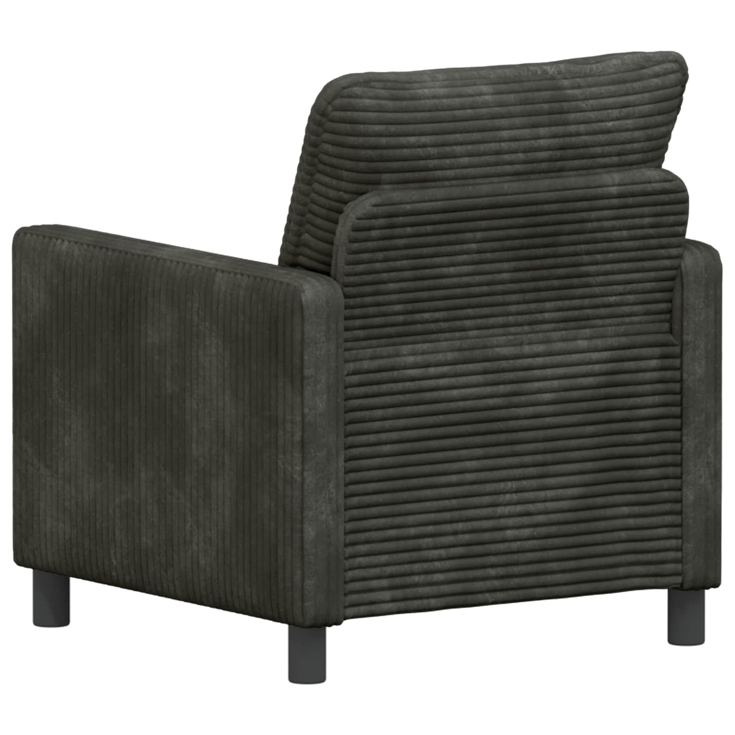 vidaXL Καναπές Ανθρακί 76 x 81 x 87,5 εκ Πολυεστέρας