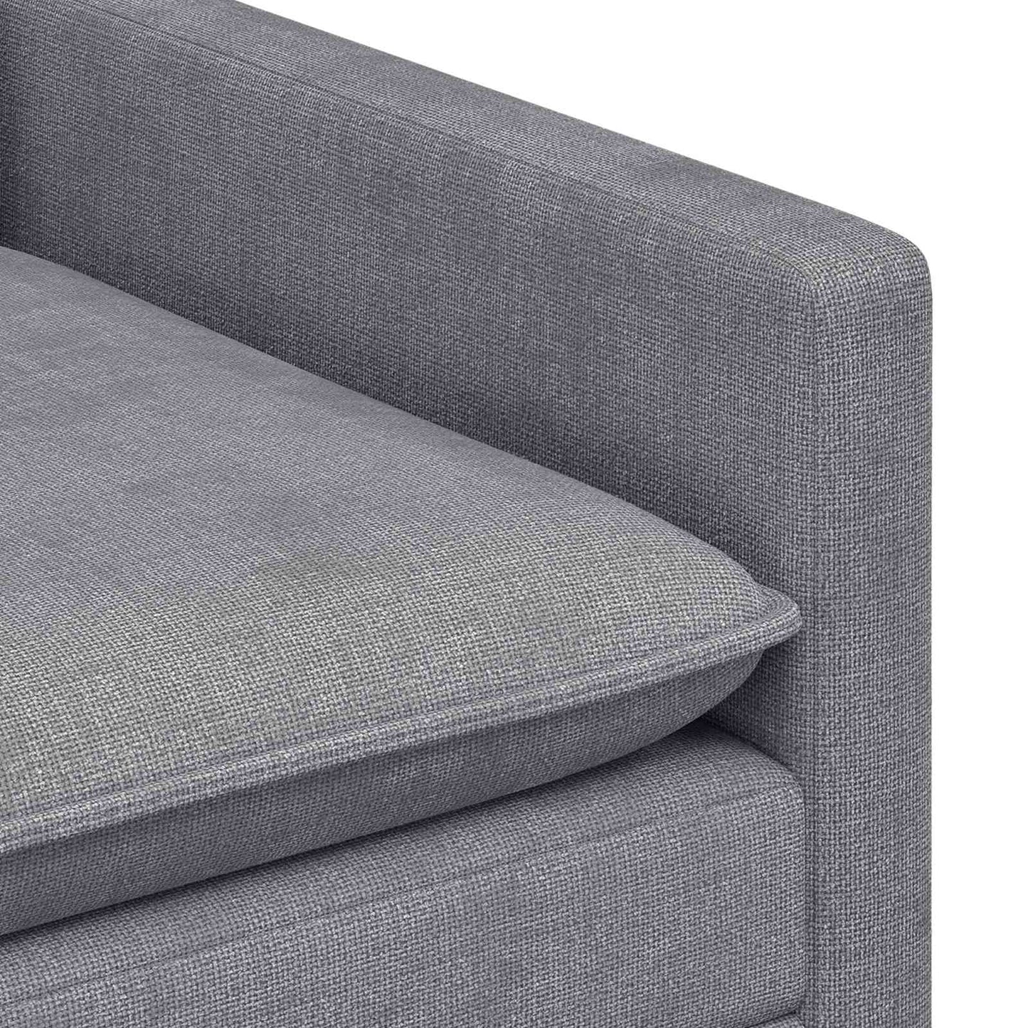 vidaXL Καναπές Ανοιχτό γκρι 126 x 81 x 87,5 εκ Πολυεστέρας