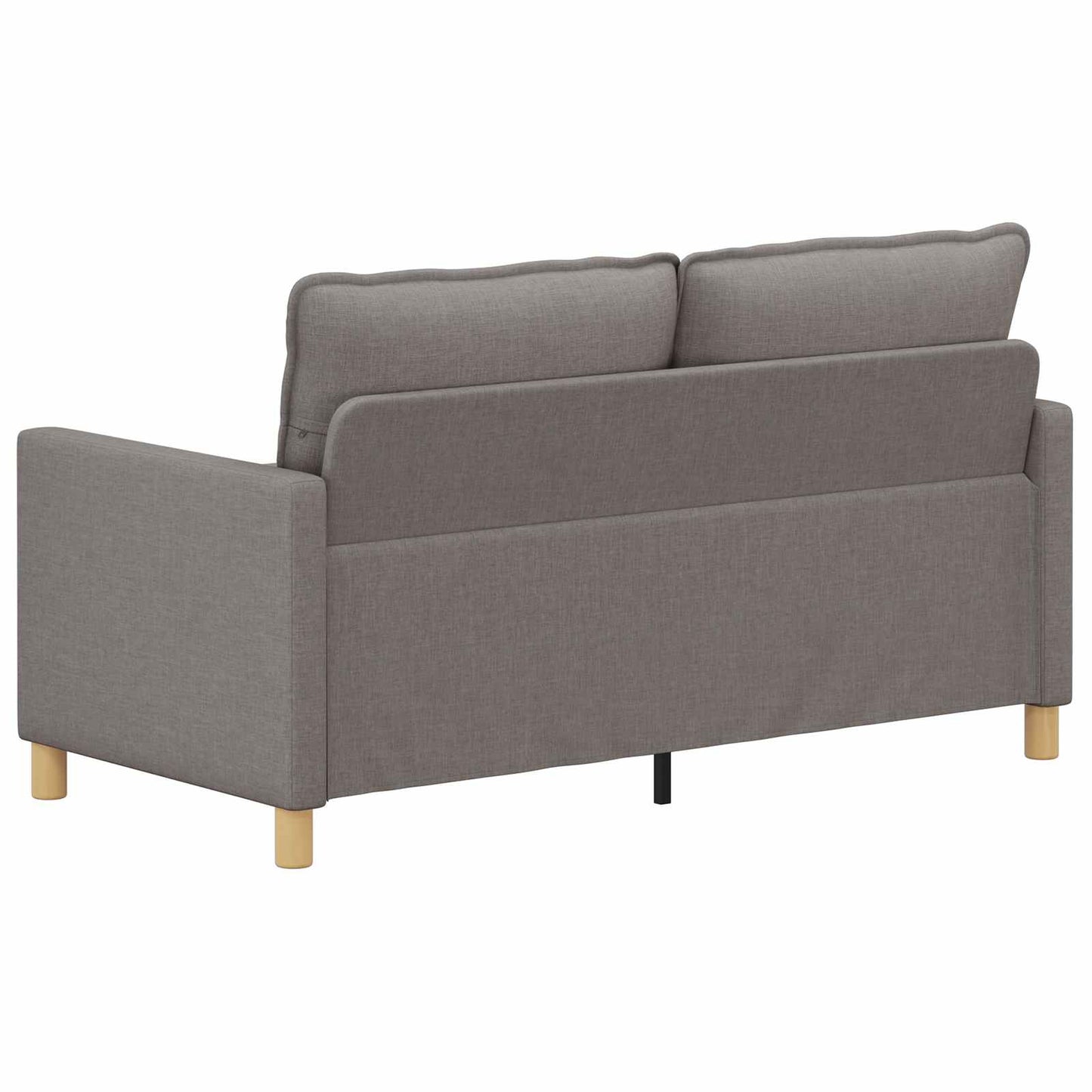 vidaXL Καναπές Taupe 156 x 81 x 87,5 εκ Ύφασμα
