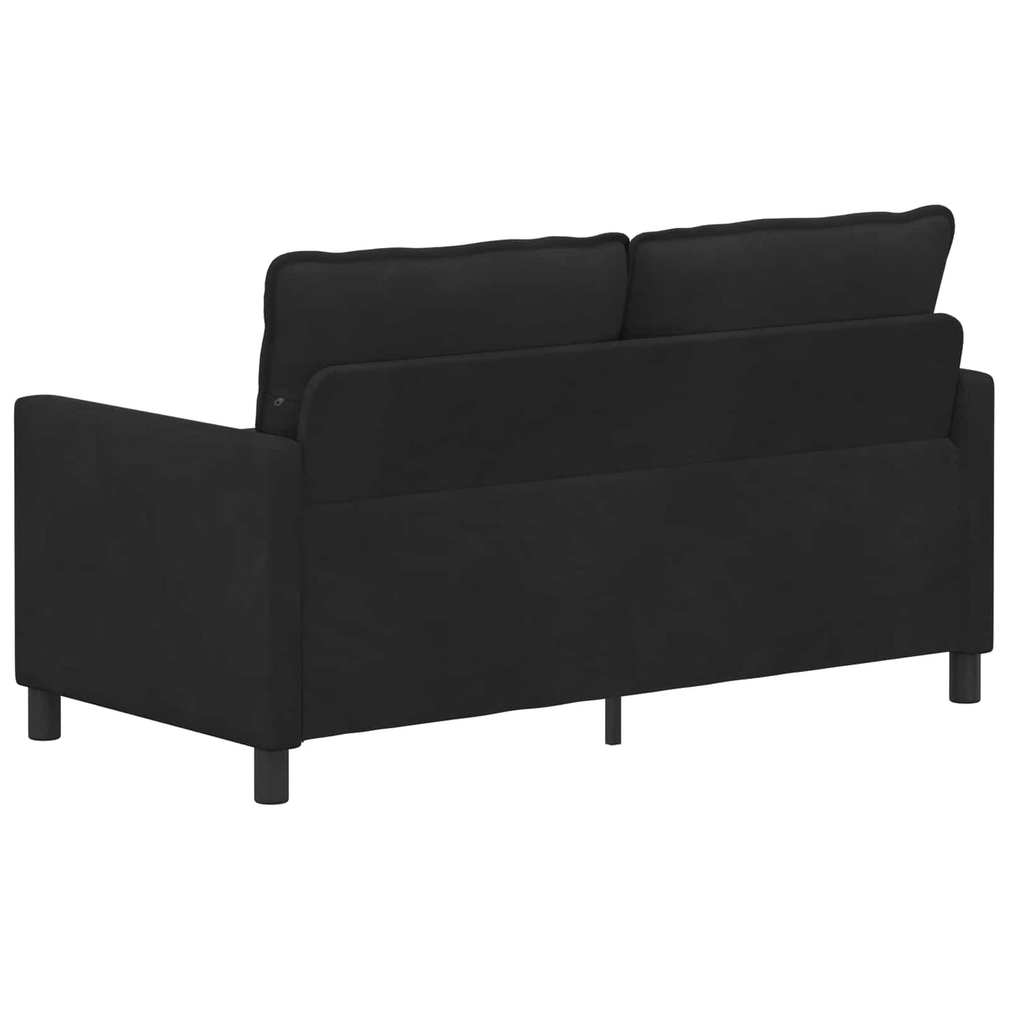 vidaXL Καναπές Μαύρο 156 x 81 x 87,5 εκ Βελούδο