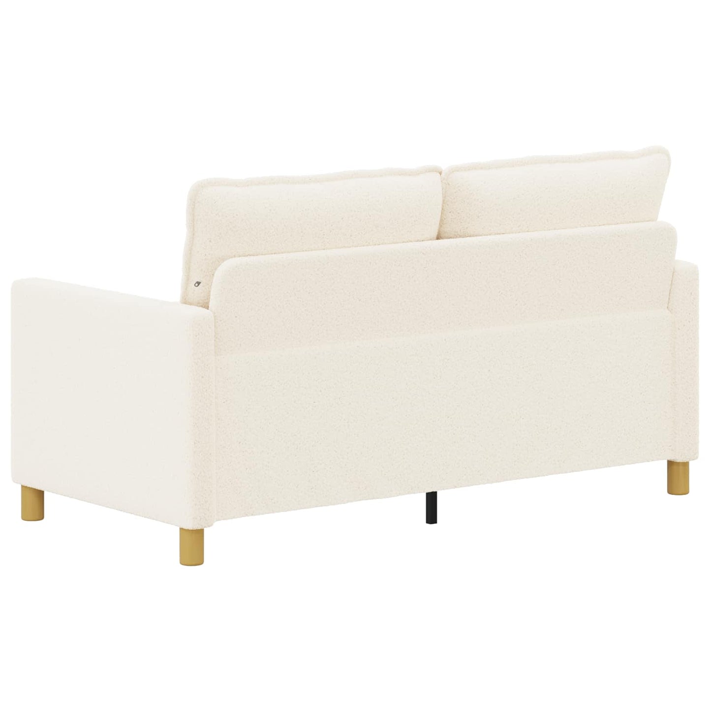 vidaXL Καναπές Κρεμ 156 x 81 x 87,5 εκ Ύφασμα
