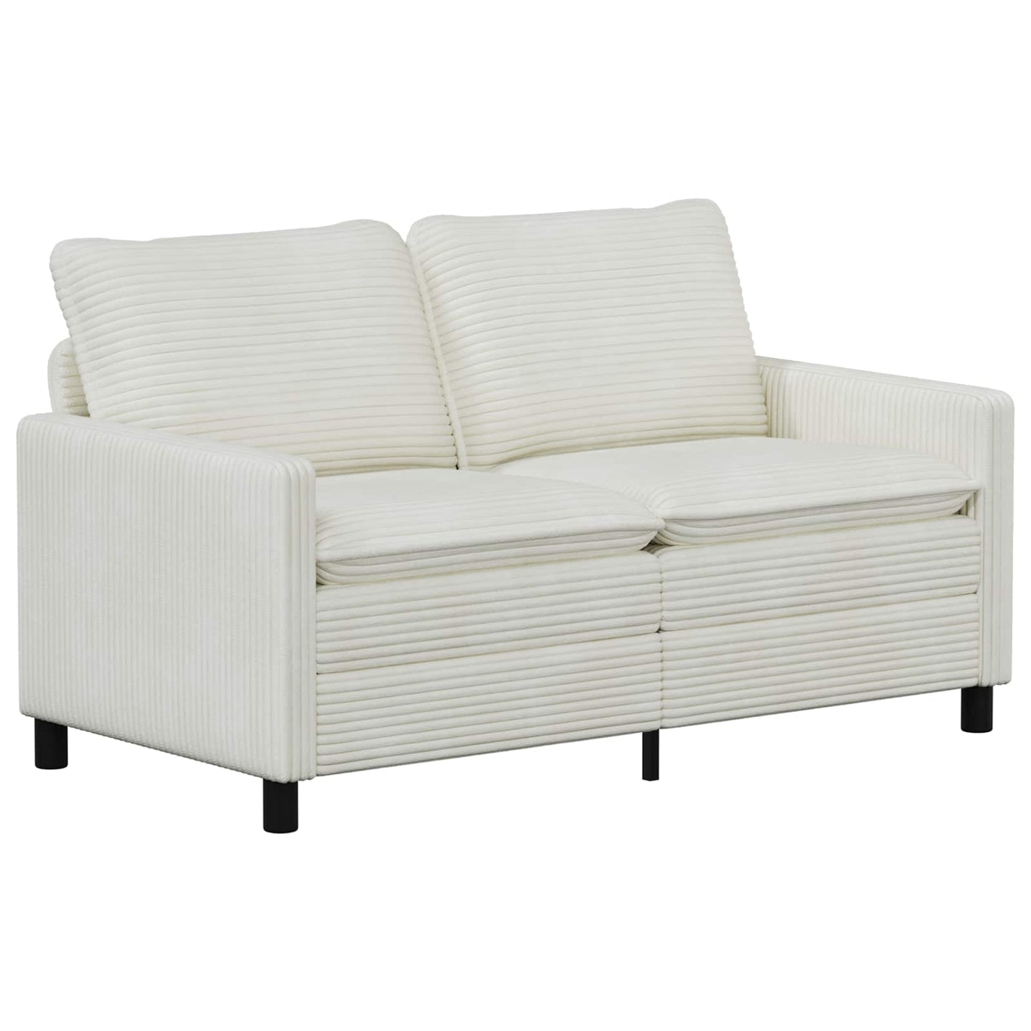 vidaXL Καναπές Κρεμ 156 x 81 x 87,5 εκ Πολυεστέρας