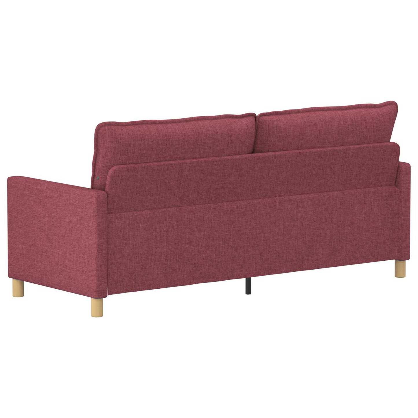 vidaXL Καναπές Κόκκινο 196 x 81 x 87,5 εκ. Ύφασμα
