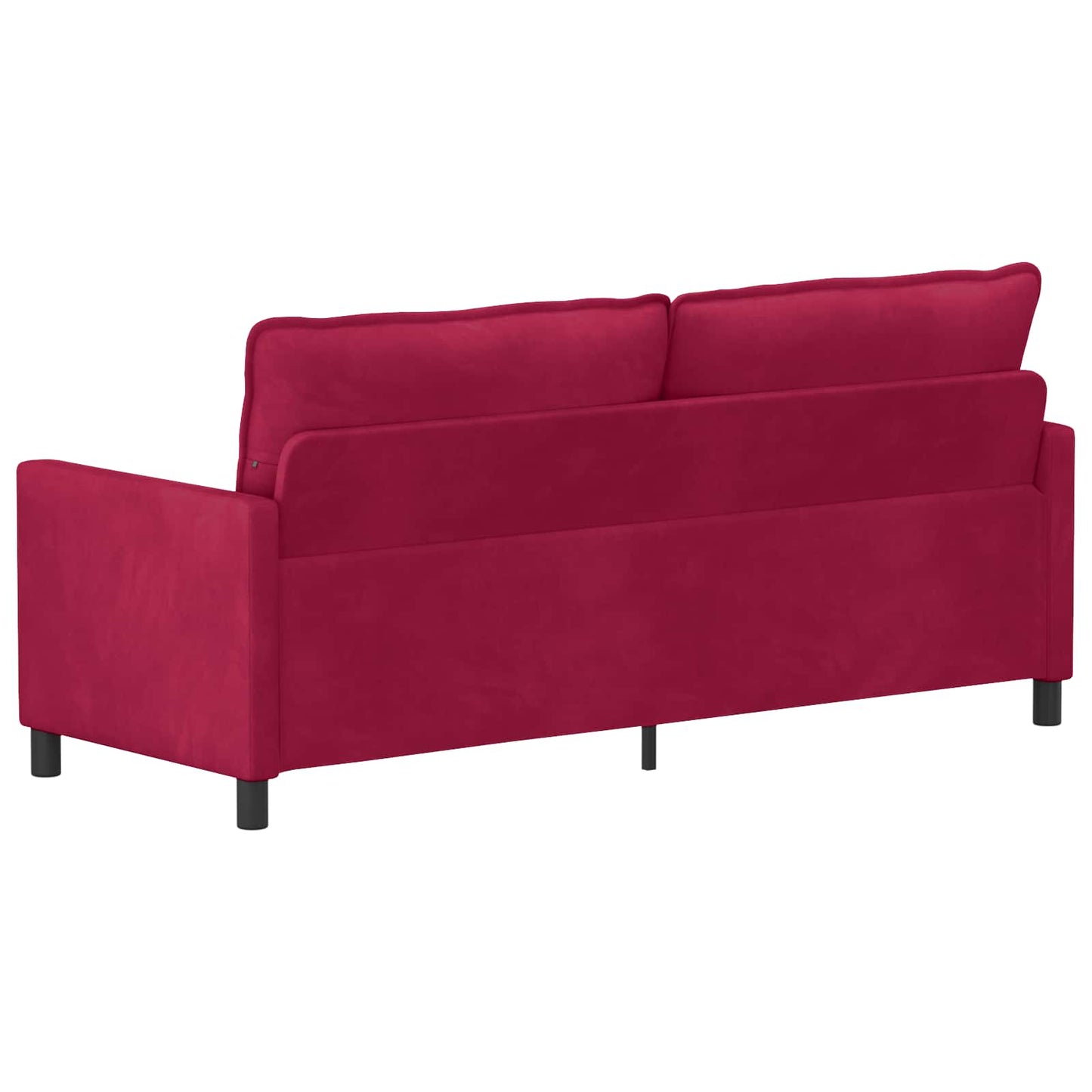 vidaXL Καναπές Κόκκινο 196 x 81 x 87,5 εκ. Βελούδο