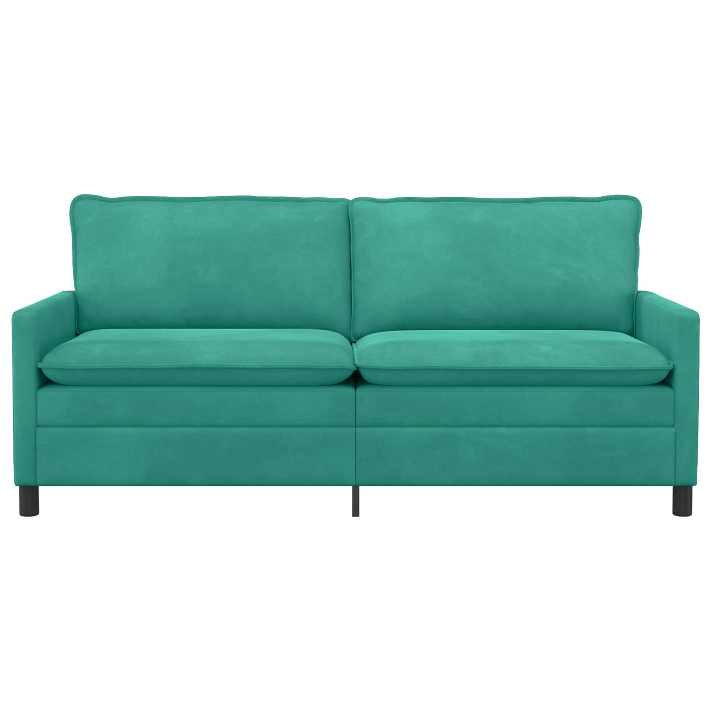vidaXL Καναπές Τιρκουάζ 196 x 81 x 87,5 εκ. Βελούδο
