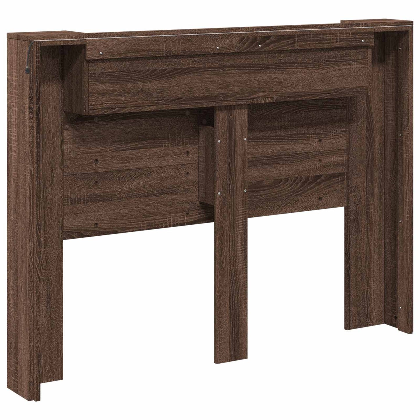 vidaXL Κεφαλάρι Καφέ δρυς 140 x 16,5 x 103,5 cm Επεξεργασμένο ξύλο