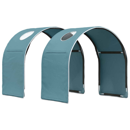 vidaXL Κρεβάτι Τούνελ 2 pcs Γαλάζιο 211 x 52,5 x 2 εκ Πολυεστέρας