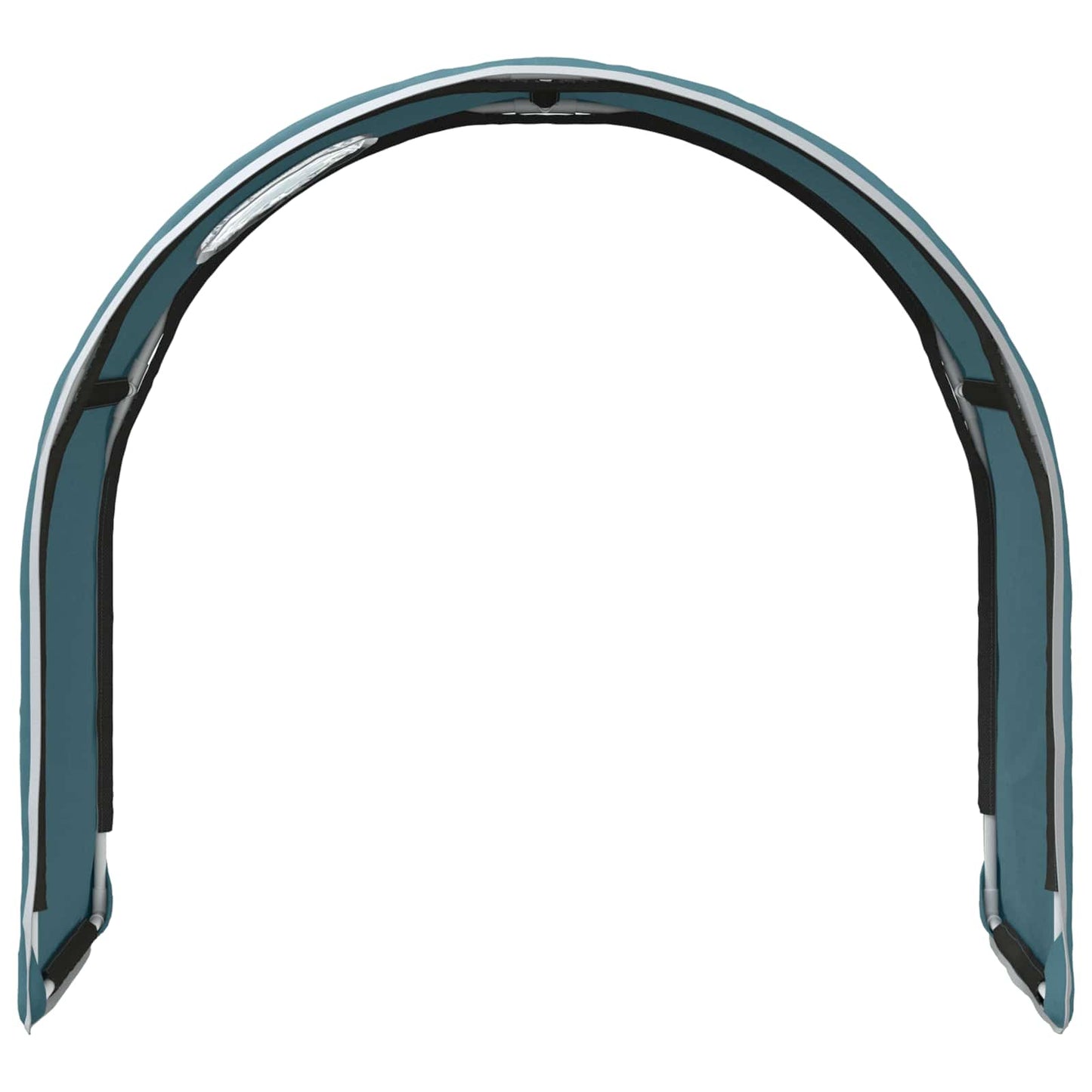 vidaXL Κρεβάτι Τούνελ 2 pcs Γαλάζιο 211 x 52,5 x 2 εκ Πολυεστέρας