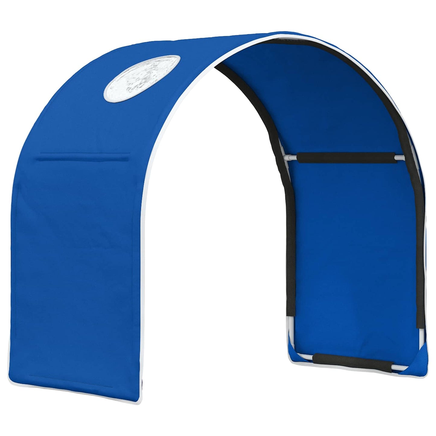 vidaXL Κρεβάτι Τούνελ 2 pcs Μπλε 211 x 52,5 x 2 εκ Πολυεστέρας