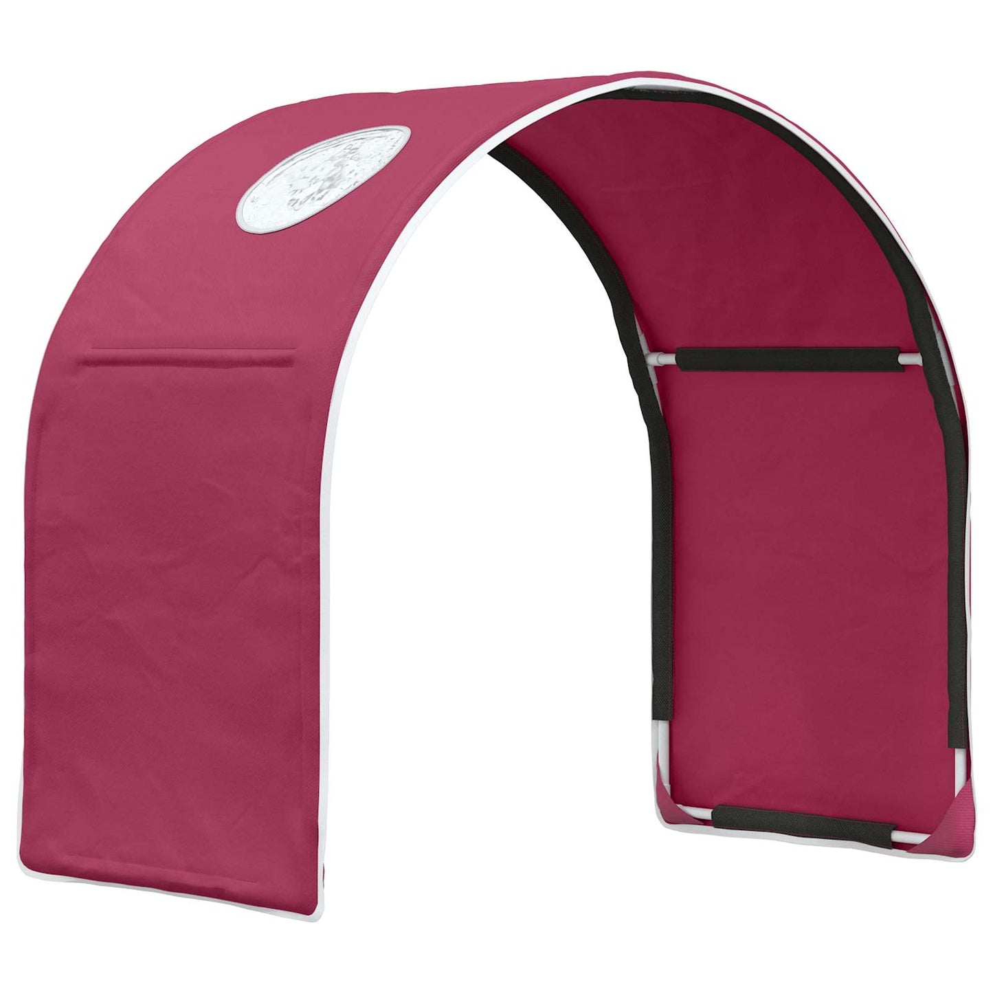 vidaXL Κρεβάτι Τούνελ 2 pcs Κόκκινο 211 x 52,5 x 2 εκ Πολυεστέρας