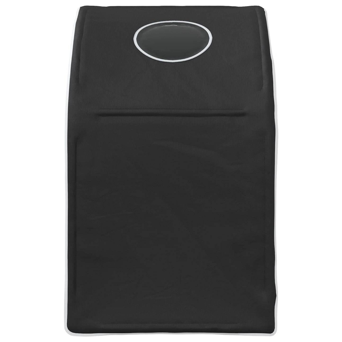 vidaXL Κρεβάτι Τούνελ 2 pcs Μαύρο 211 x 52,5 x 2 εκ Πολυεστέρας