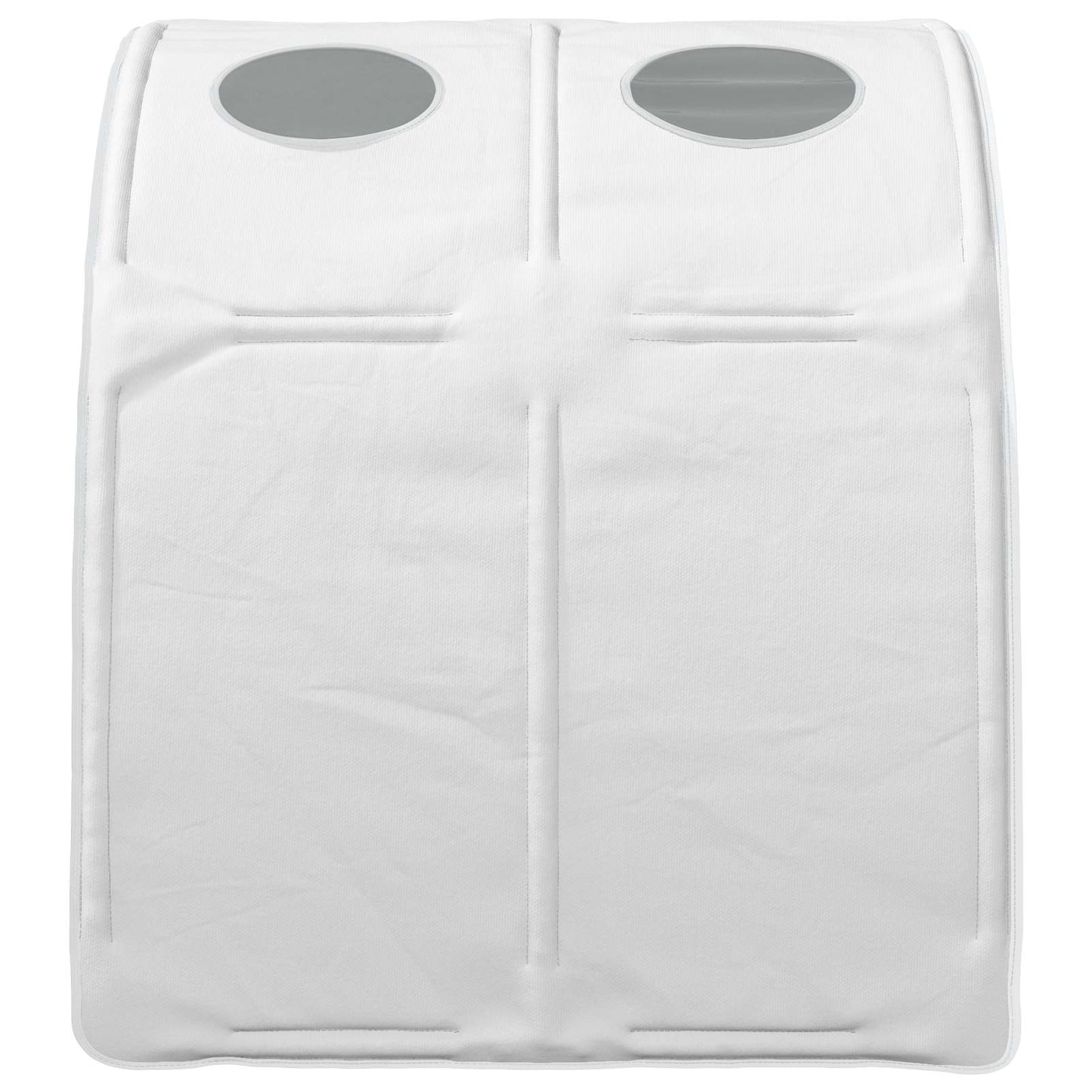 vidaXL Κρεβάτι Τούνελ 2 pcs Λευκό 211 x 67.5 x 2 εκ. Πολυεστέρας