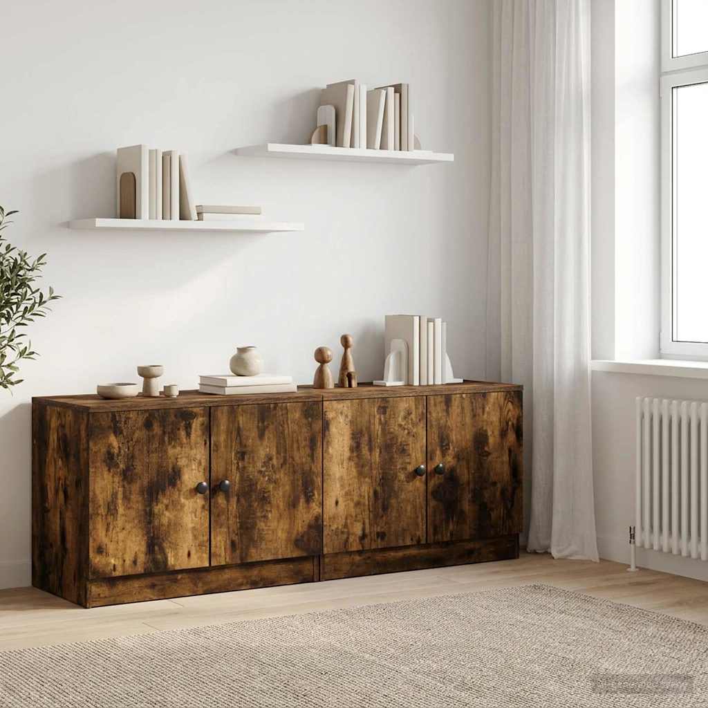 vidaXL Ντουλάπα Αποθήκευσης για Κρεβάτι σε Loft 2 τμχ.