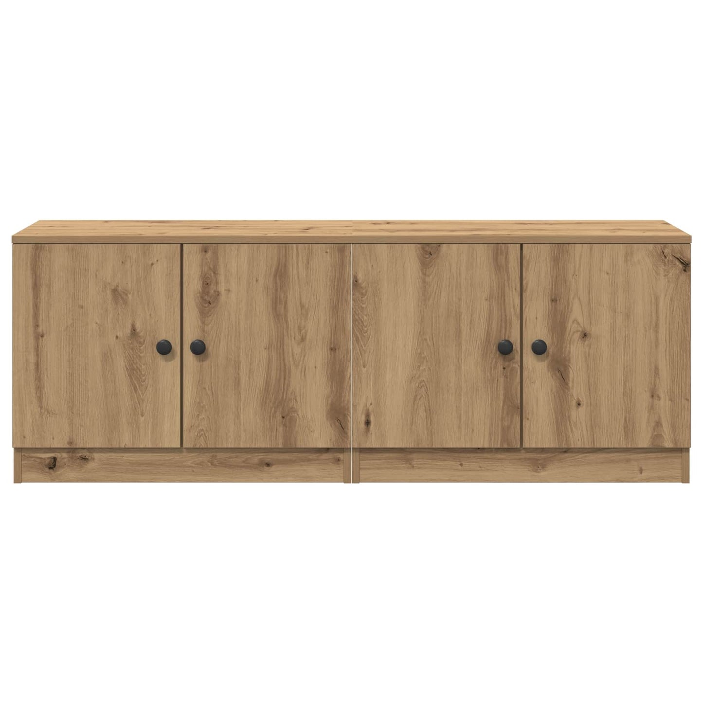 vidaXL Ντουλάπα Αποθήκευσης για Κρεβάτι σε Loft 2 τμχ. Artisan Δρυς