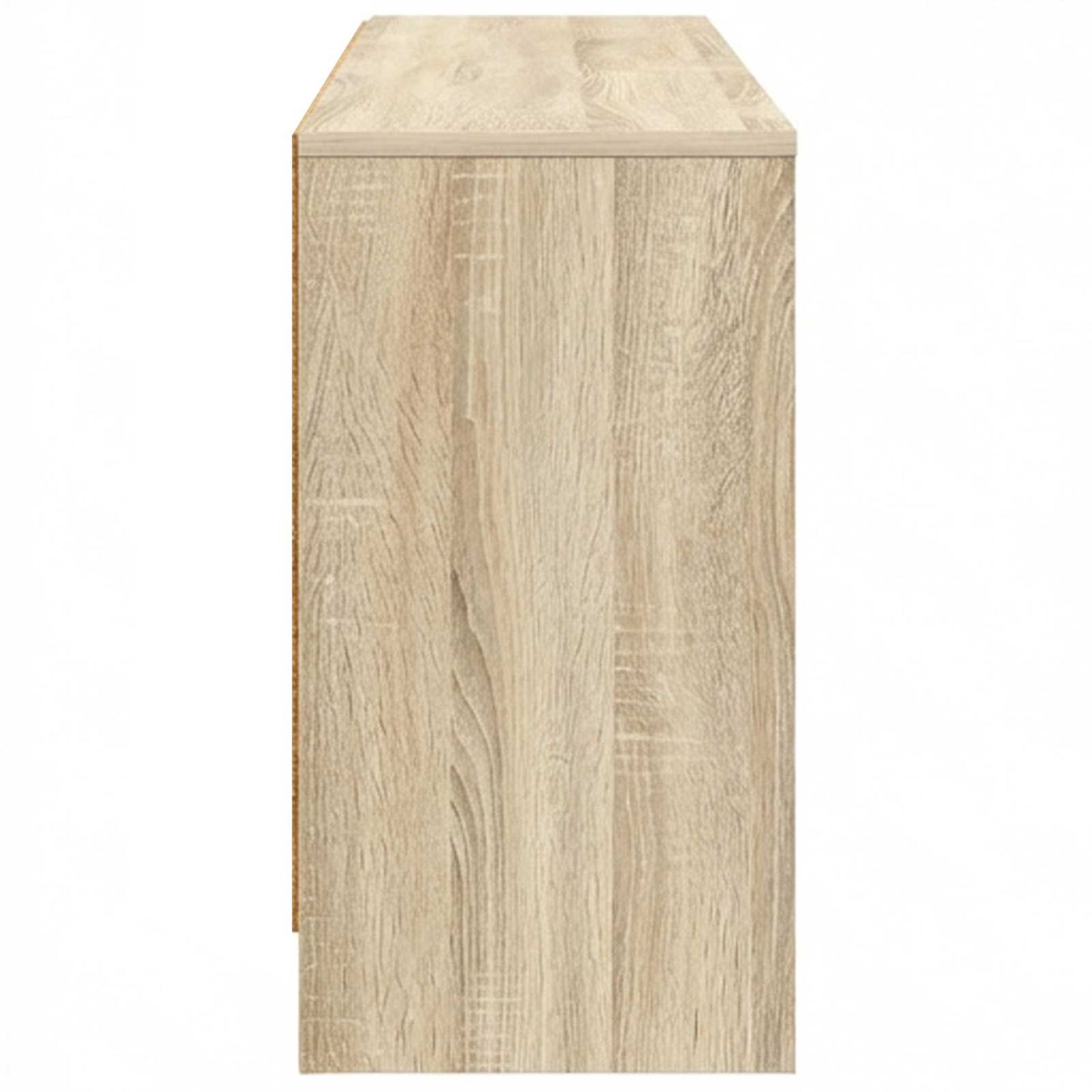 vidaXL Ντουλάπι κρεβατιού με ράφι 2 pcs Δρύς Sonoma 66 x 33 x 48 εκ.