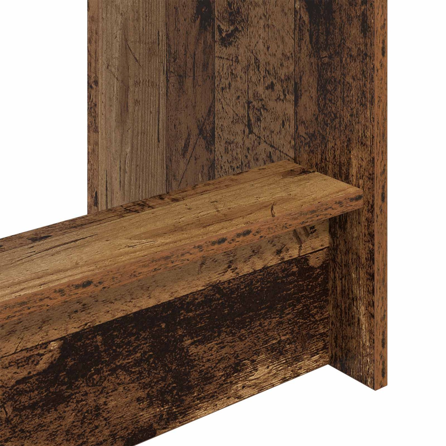 vidaXL Κρεβάτι Γραφείο Παλιό ξύλο 100 x 45 x 75 cm Επεξεργασμένο ξύλο