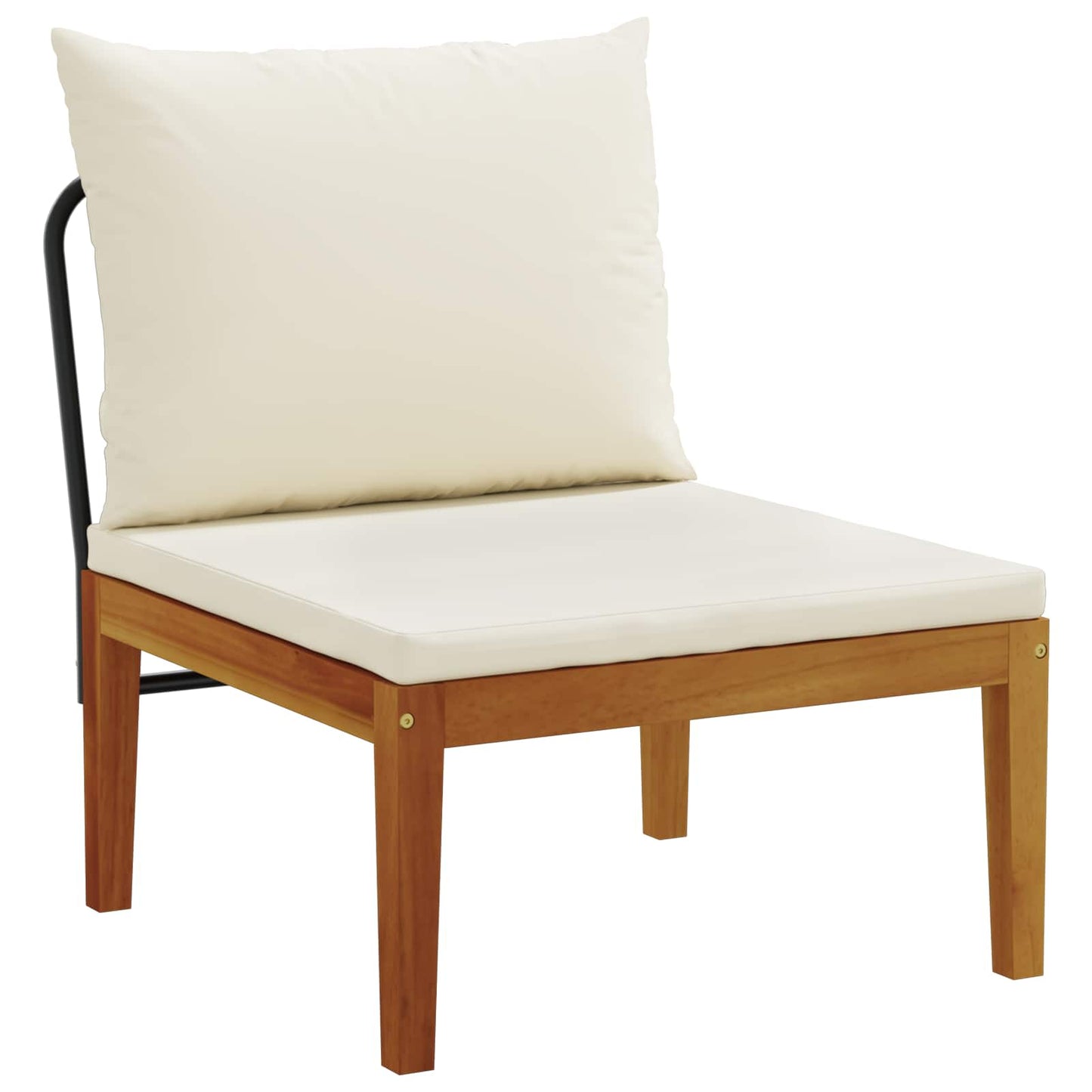 vidaXL 3 pcs Σετ Lounge Κήπου με Μαξιλάρια Στερεό Acacia Ξύλο & Σχοινί