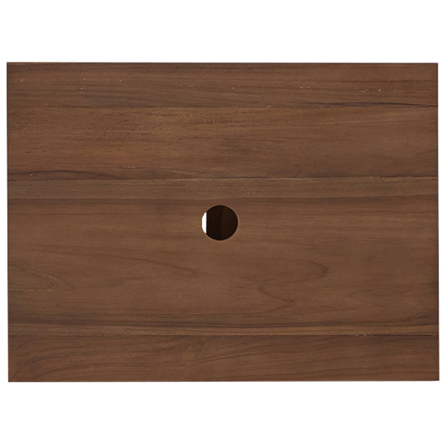 vidaXL Ντουλάπι Μπάνιου Φυσικό 60 x 45 x 75 cm Στερεό Ξύλο Τίκ