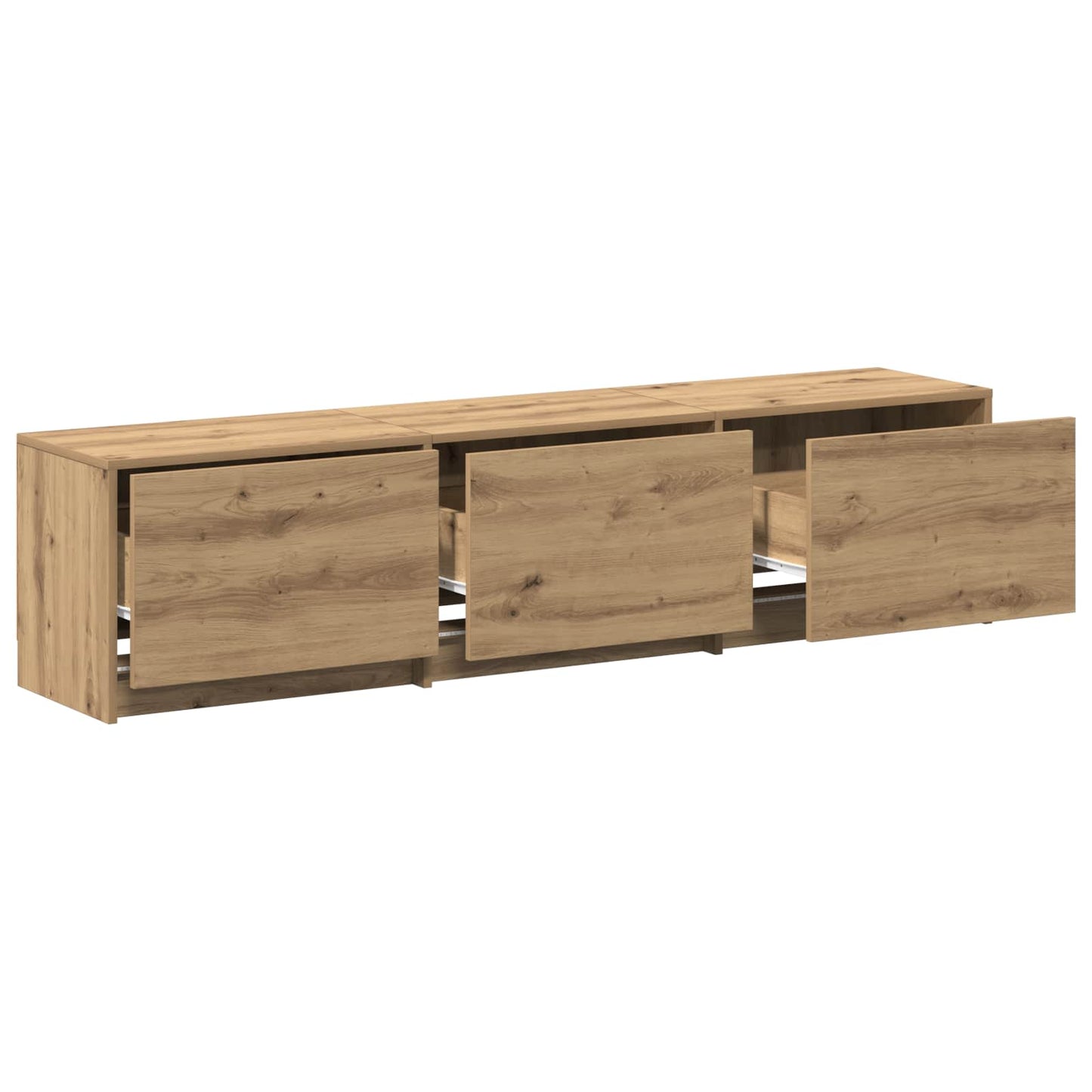 vidaXL Ντουλάπι TV Artisan Oak 165 x 34 x 40 εκ. Επεξεργασμένο ξύλο