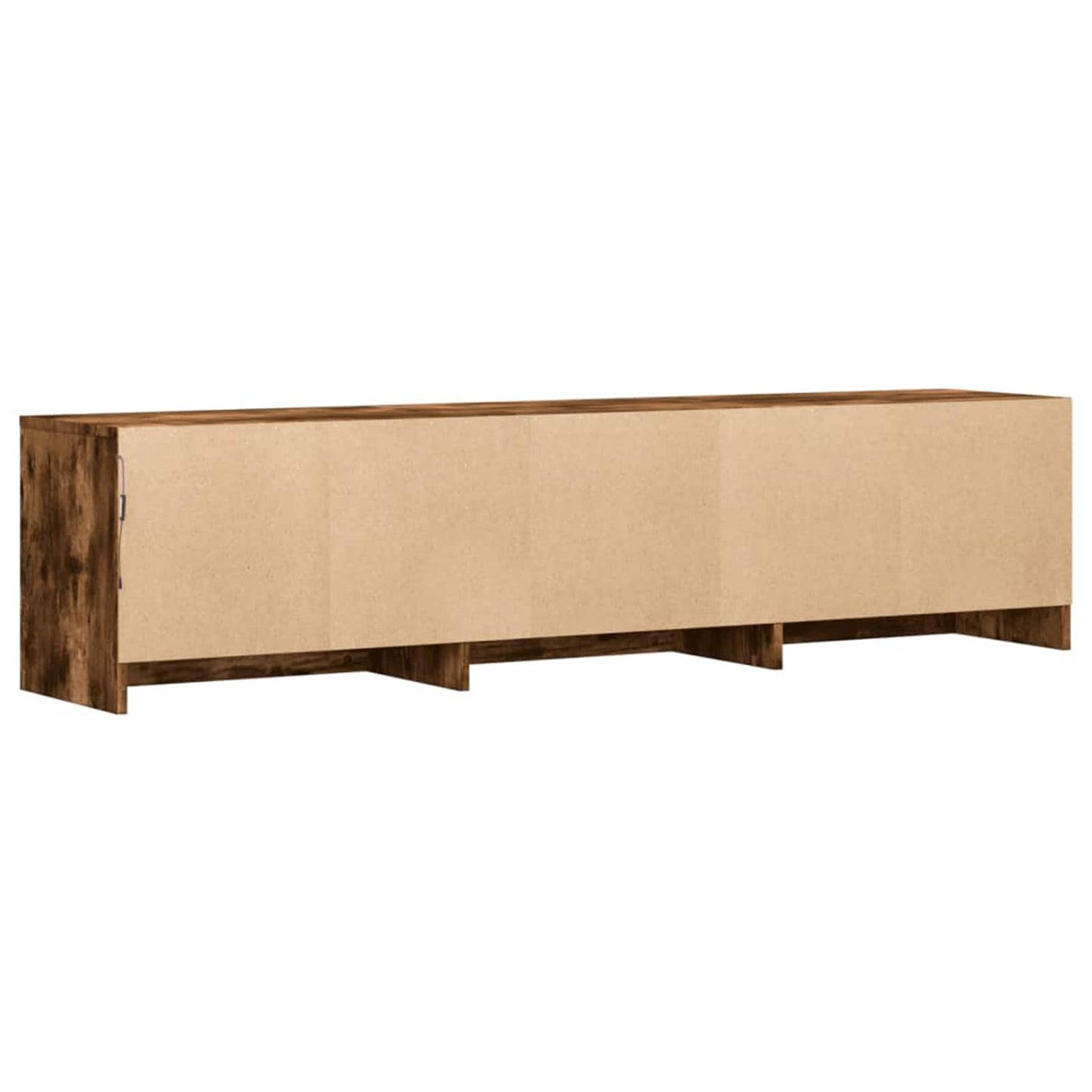 vidaXL Ντουλάπι TV Καπνιστό Δρύς 165 x 34 x 40 εκ. Επεξεργασμένο ξύλο