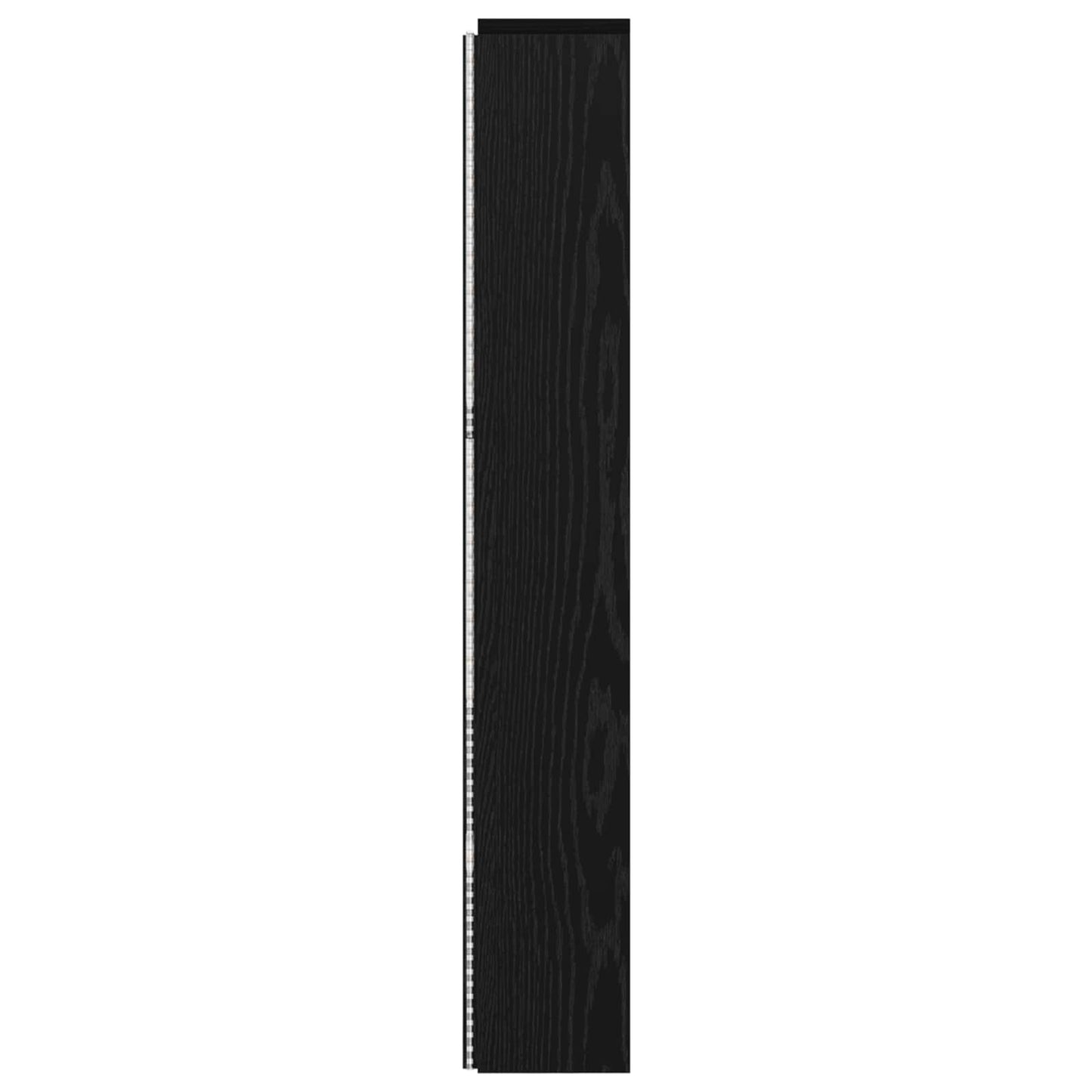 vidaXL Κεφαλάρι Ντουλάπι με LED Μαύρη Οξυά 140 x 16,5 x 103,5 cm