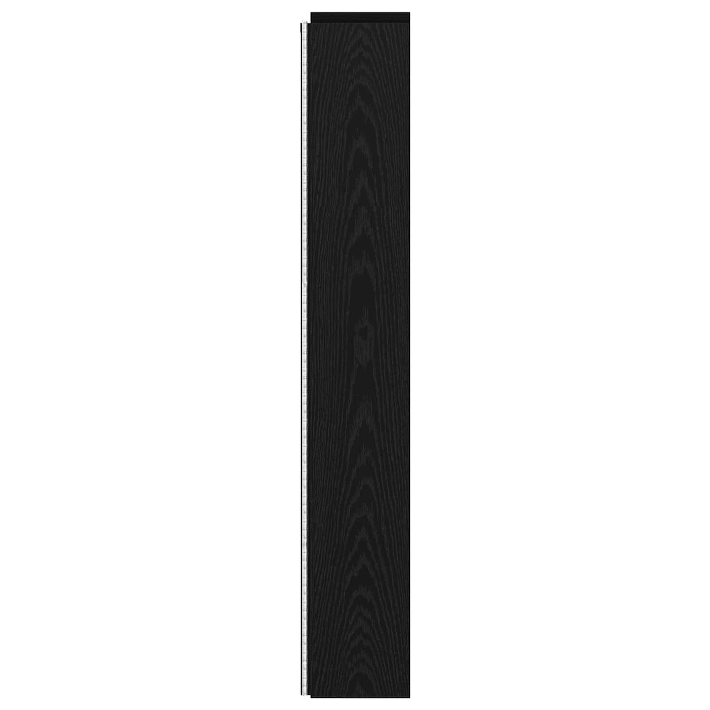 vidaXL Κεφαλάρι Ντουλάπι με LED Μαύρη Οξυά 160 x 16,5 x 103,5 cm