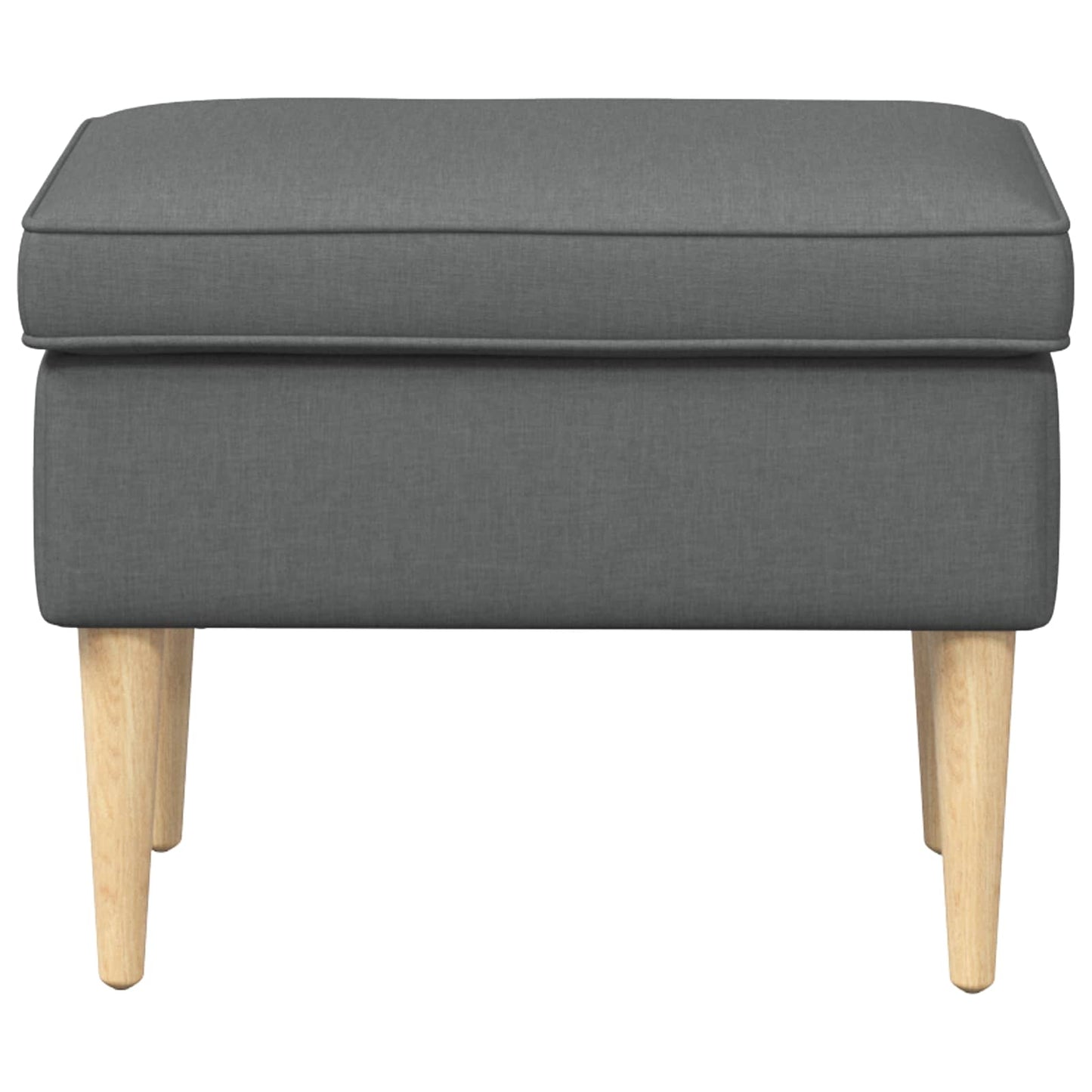 vidaXL Πολυθρόνα Ποδιών Σκούρο Γκρι 55 x 35 x 41 εκ