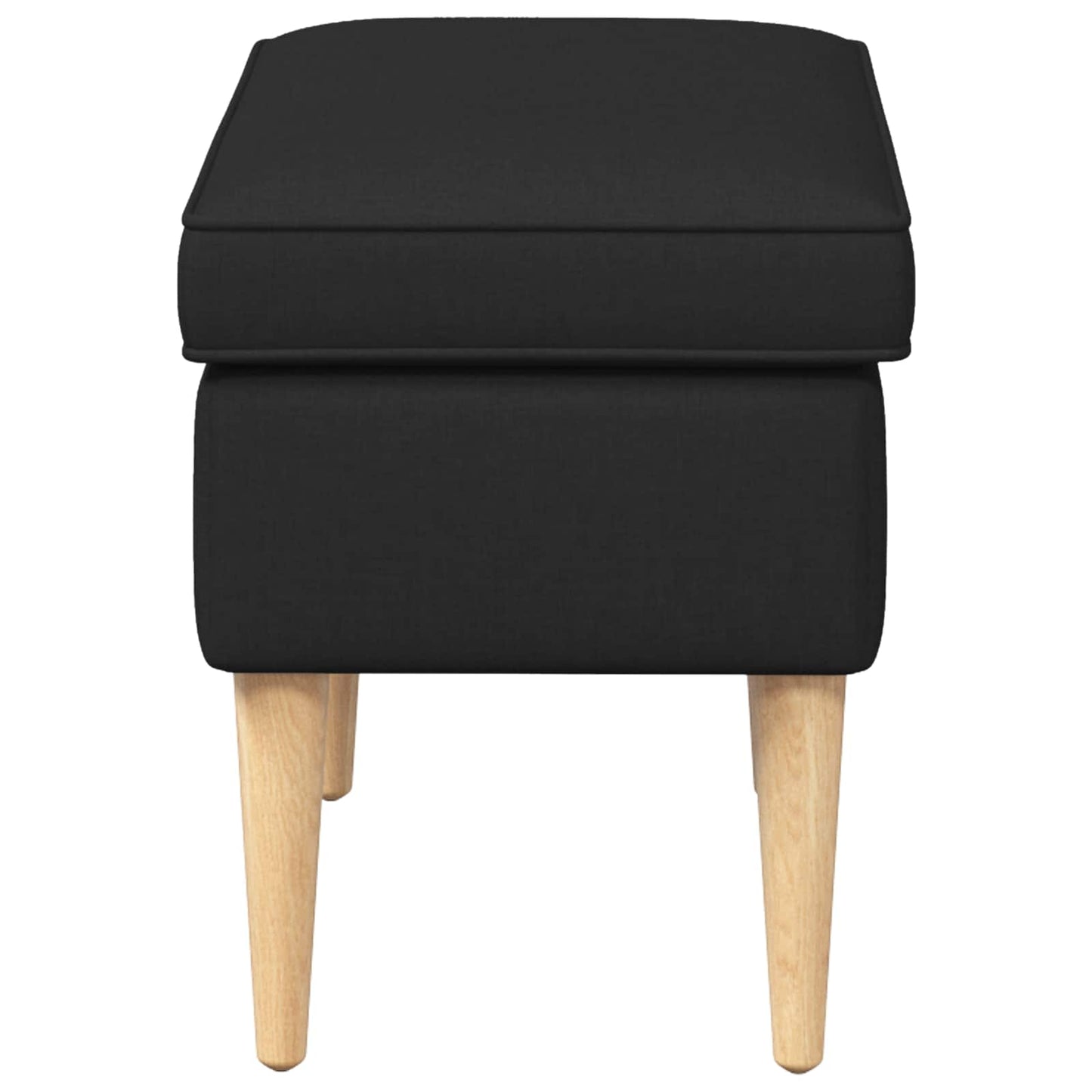 vidaXL Πολυθρόνα Ποδιών Μαύρο 55 x 35 x 41 εκ