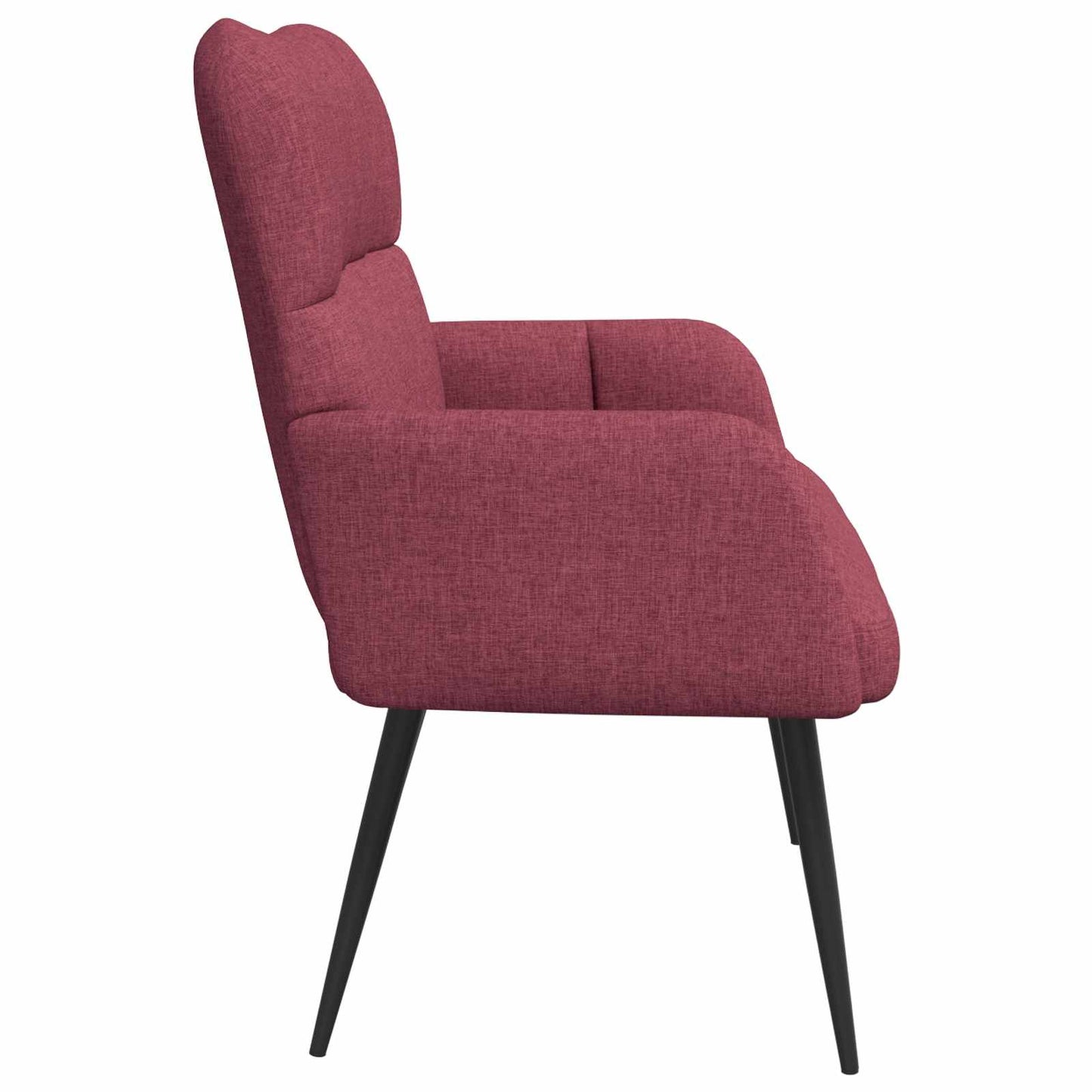 vidaXL Καναπές 2 ατόμων Κόκκινο 115 x 61 x 87 εκ. Ύφασμα