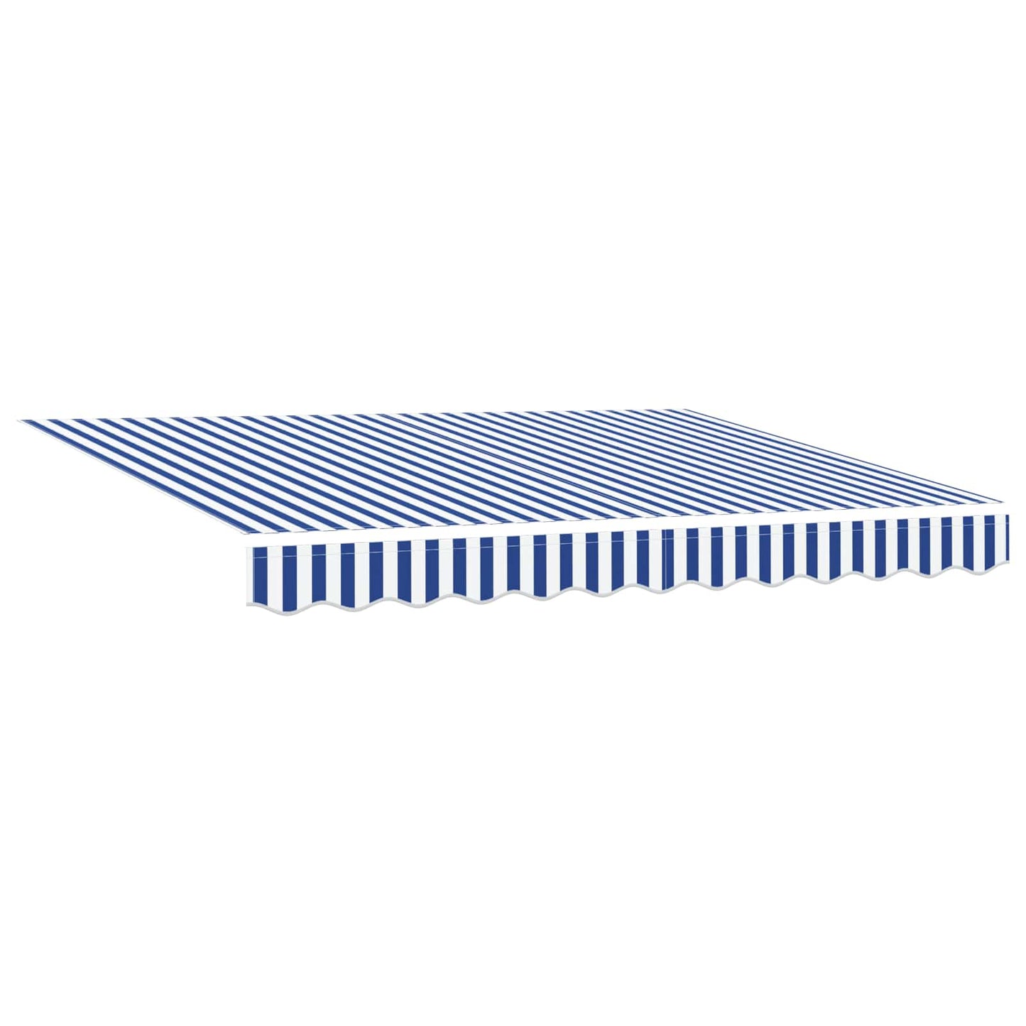 vidaXL Χειροκίνητη αναδιπλούμενη τέντα με LED 3,5 x 2,5 μ