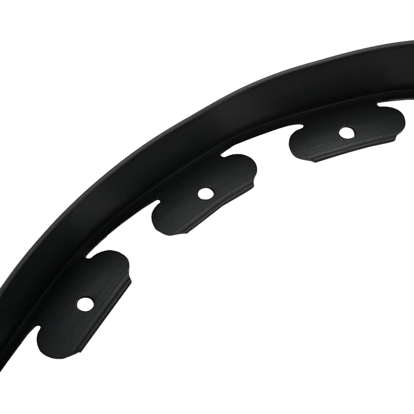 vidaXL Περιγράμματα γκαζόν Μαύρο 3000 x 4 x 5 cm Πλαστικό