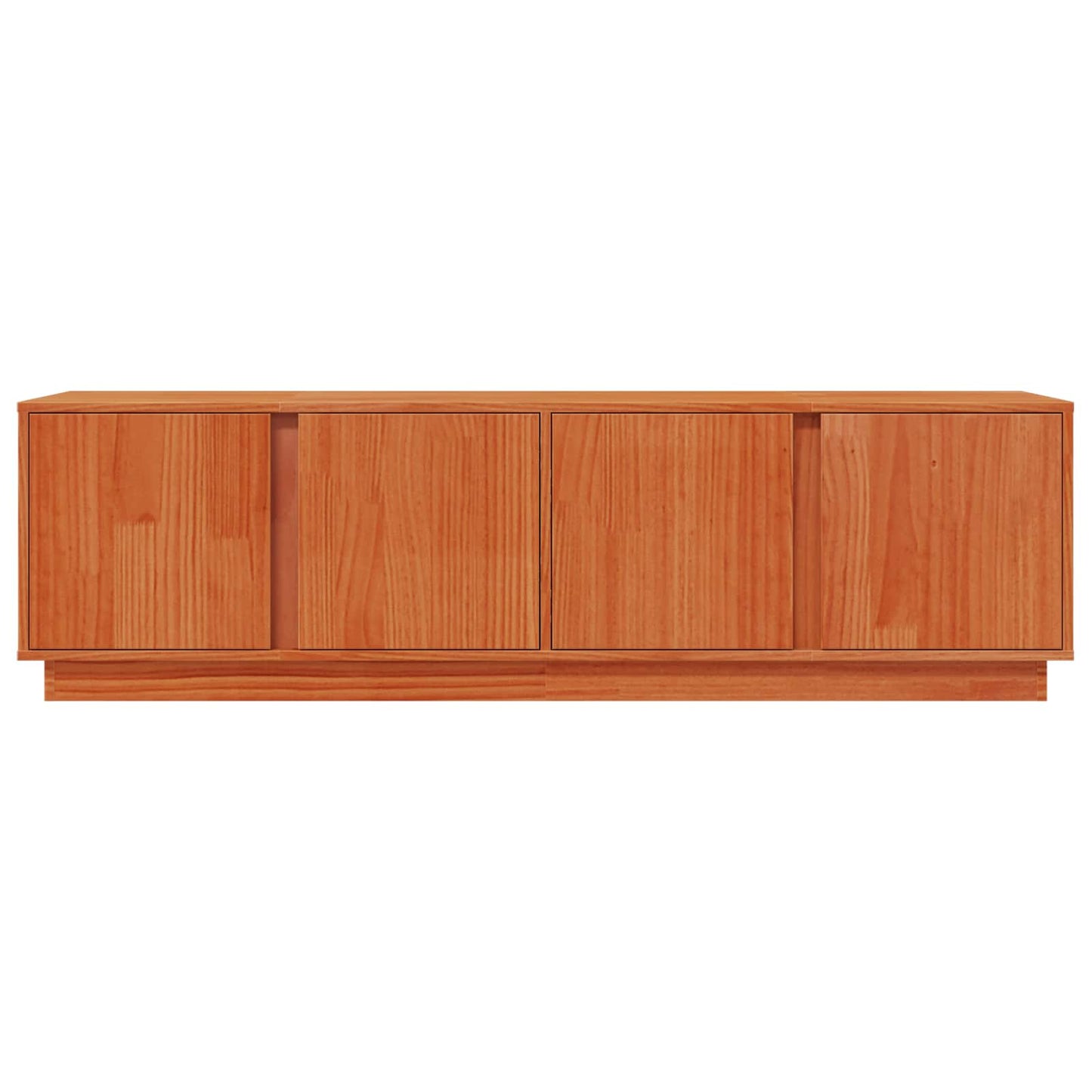 vidaXL Ντουλάπι TV Κερωμένο Καφέ 140 x 40 x 40 εκ Στερεό πεύκο