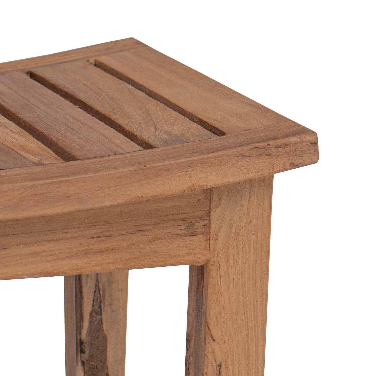 vidaXL Τραπέζι Πλευρικής Μπανιέρας Φυσικό 50 x 35 x 45 cm