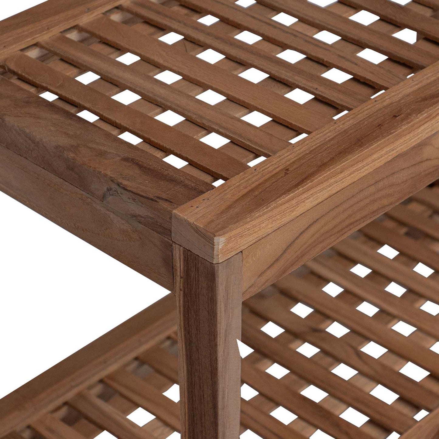 vidaXL Τραπέζι Πλευρικής Μπανιέρας Φυσικό 60 x 30 x 45 cm