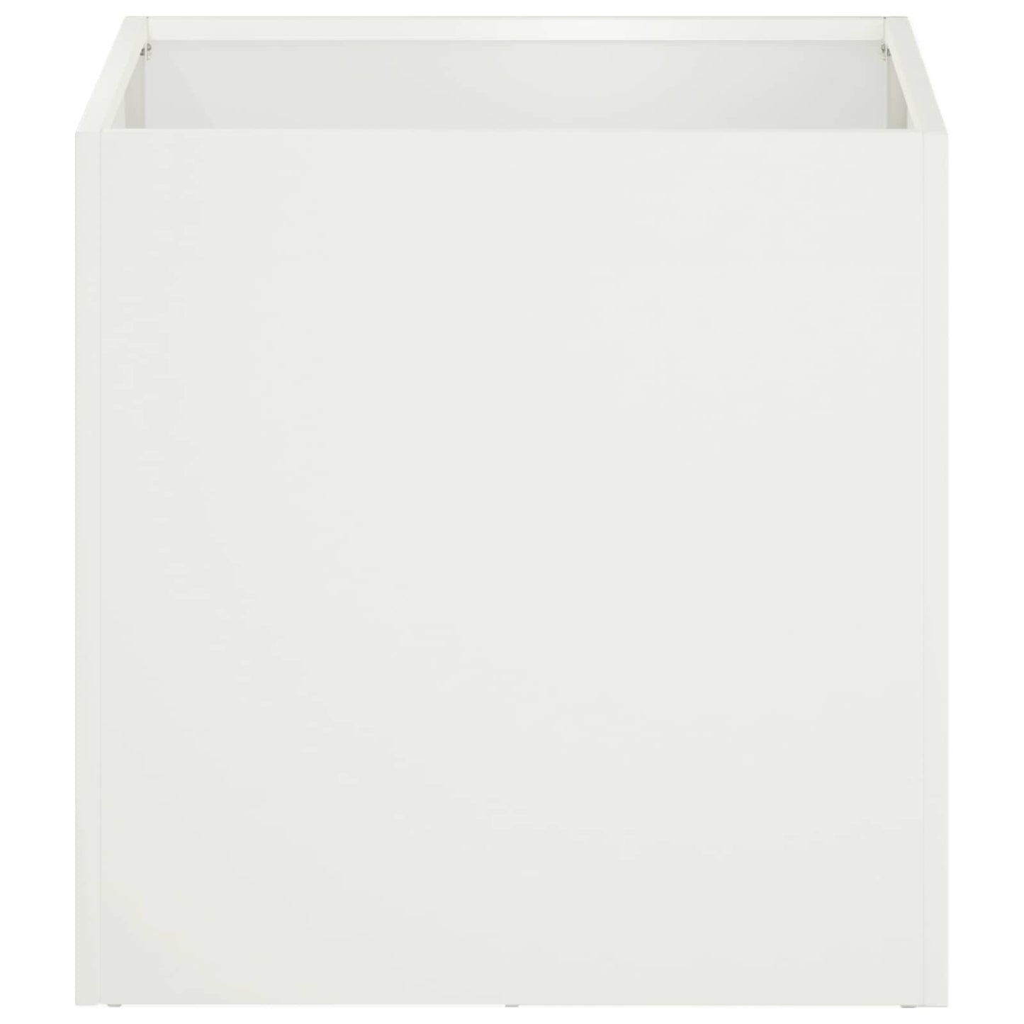 vidaXL Γλάστρα Κήπου 2 τμχ. Λευκό 35 x 35 x 35 cm