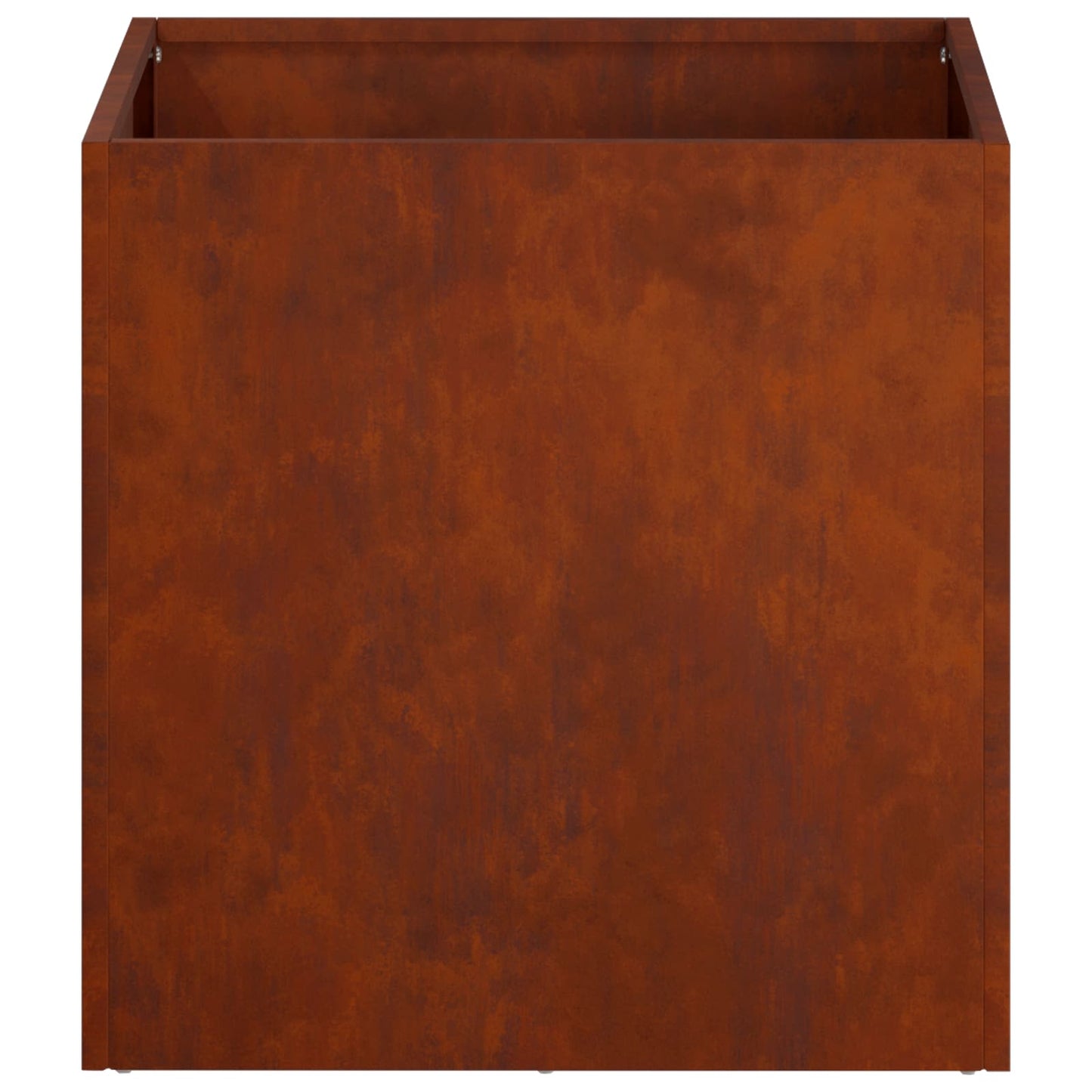 vidaXL Γλάστρα Κήπου 2 τμχ. Σκ rusty 35 x 35 x 35 cm