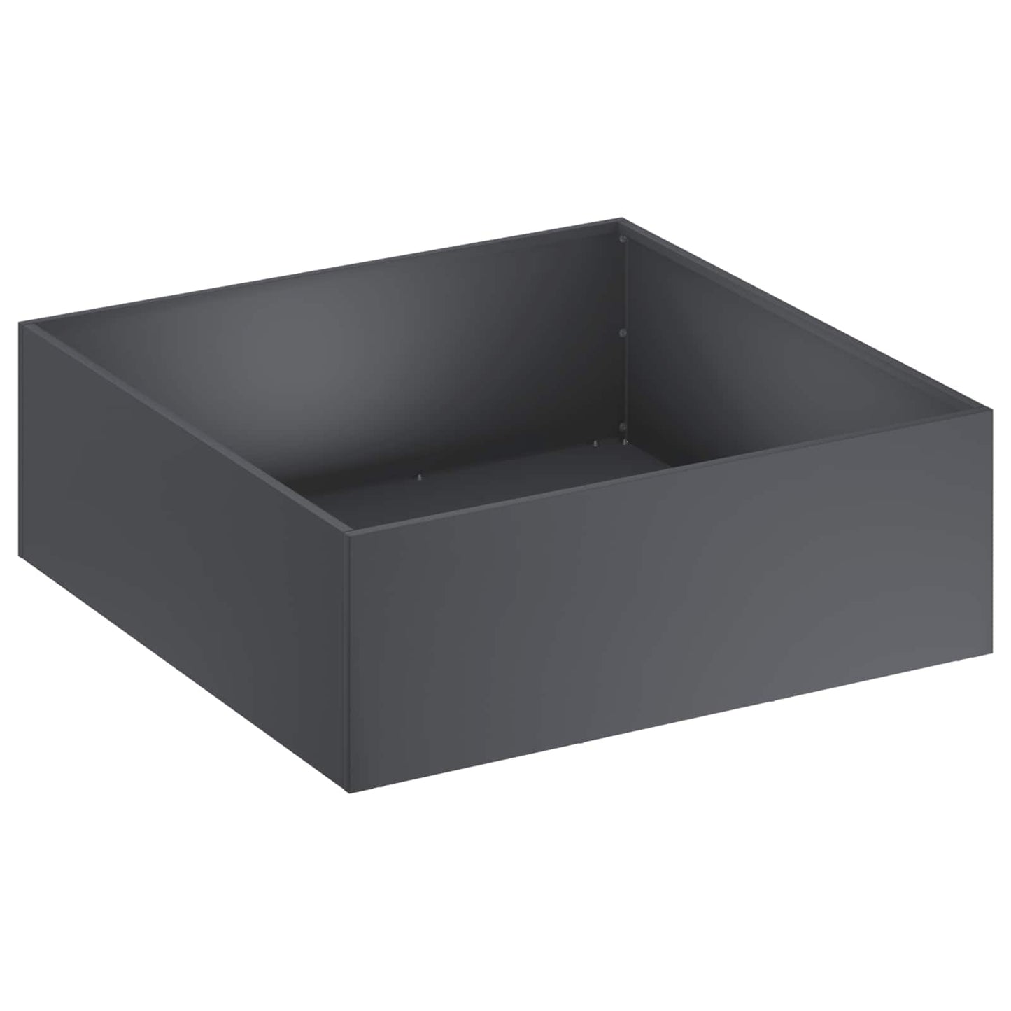 vidaXL Γλάστρα Κήπου 2 τμχ. Ανθρακί 40 x 40 x 20 cm