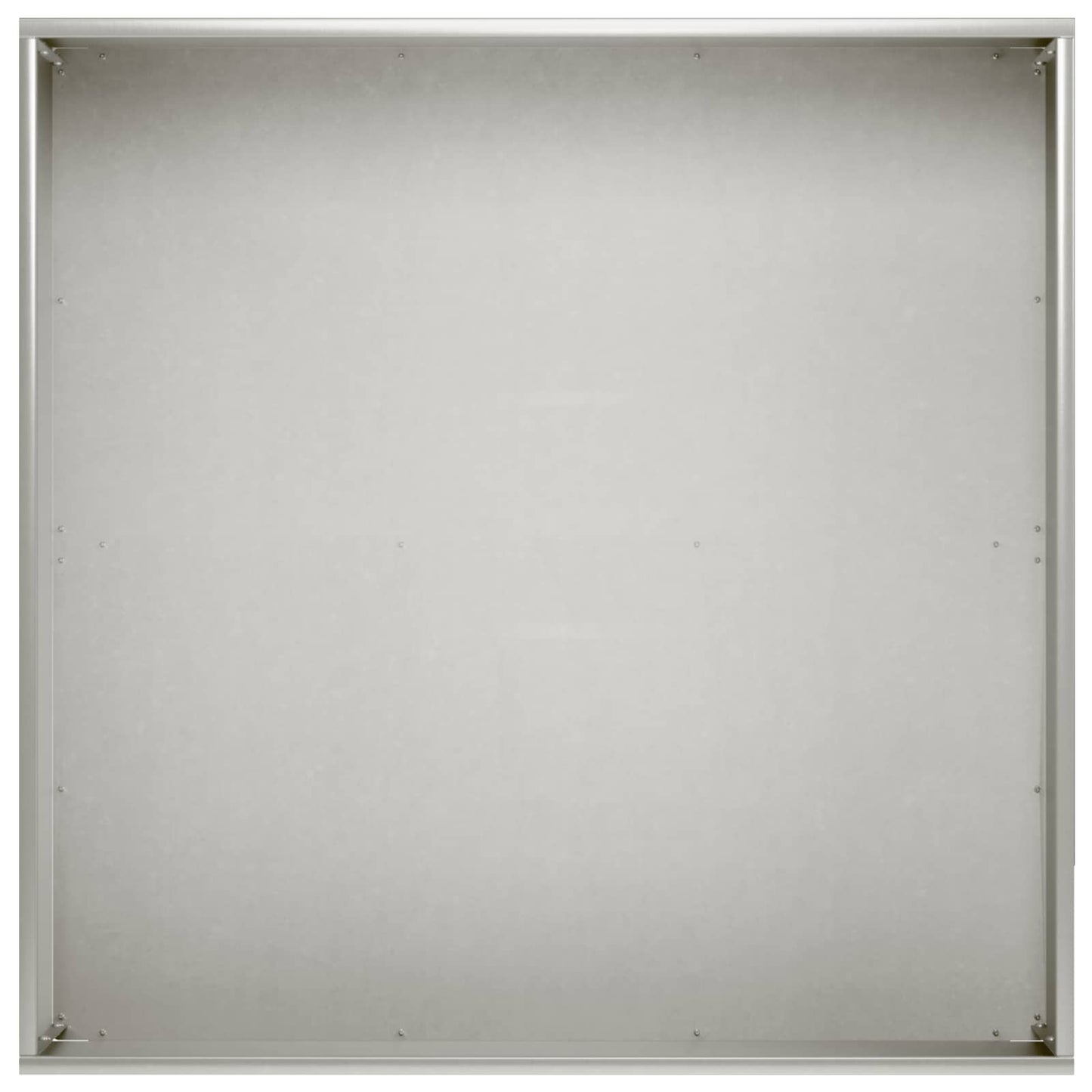 vidaXL Γλάστρα Κήπου 2 τμχ. Ασημί 40 x 40 x 20 cm Ανοξείδωτο Ατσάλι